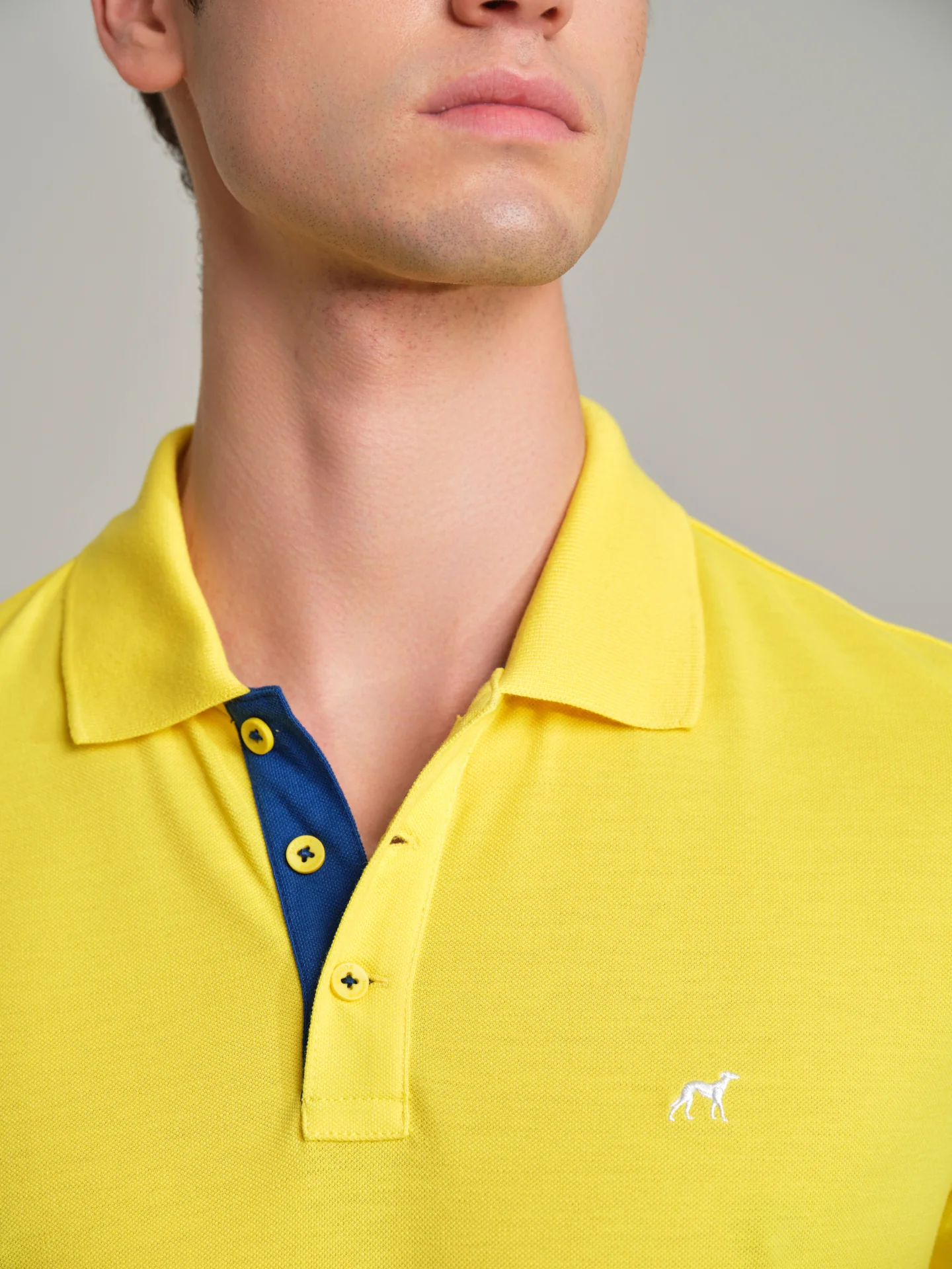 89 Edition Capsule Collection K-Easy contrasts piquet polo shirt - Image 16