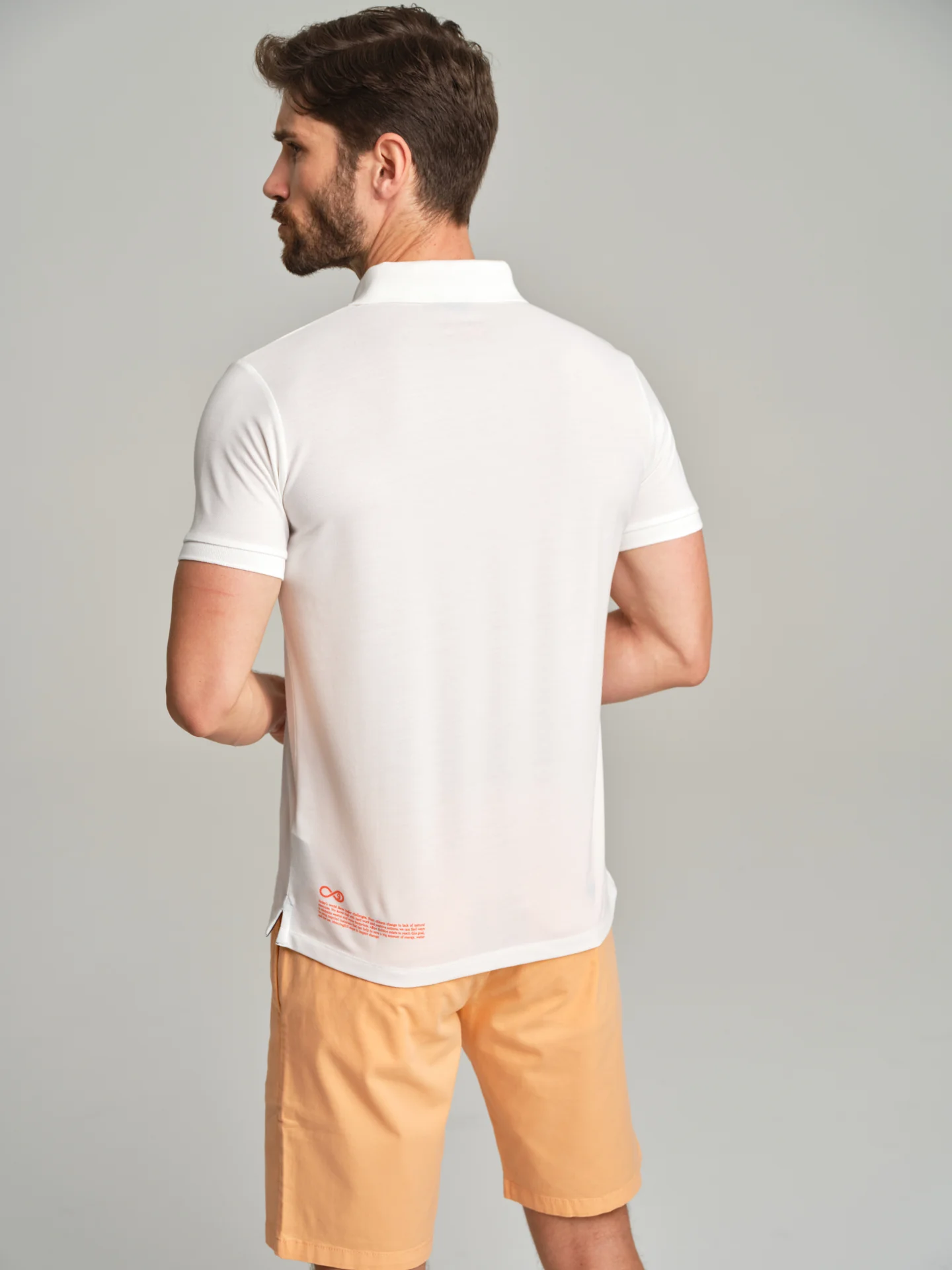 89 Edition Capsule Collection K-Easy contrasts piquet polo shirt - Image 25