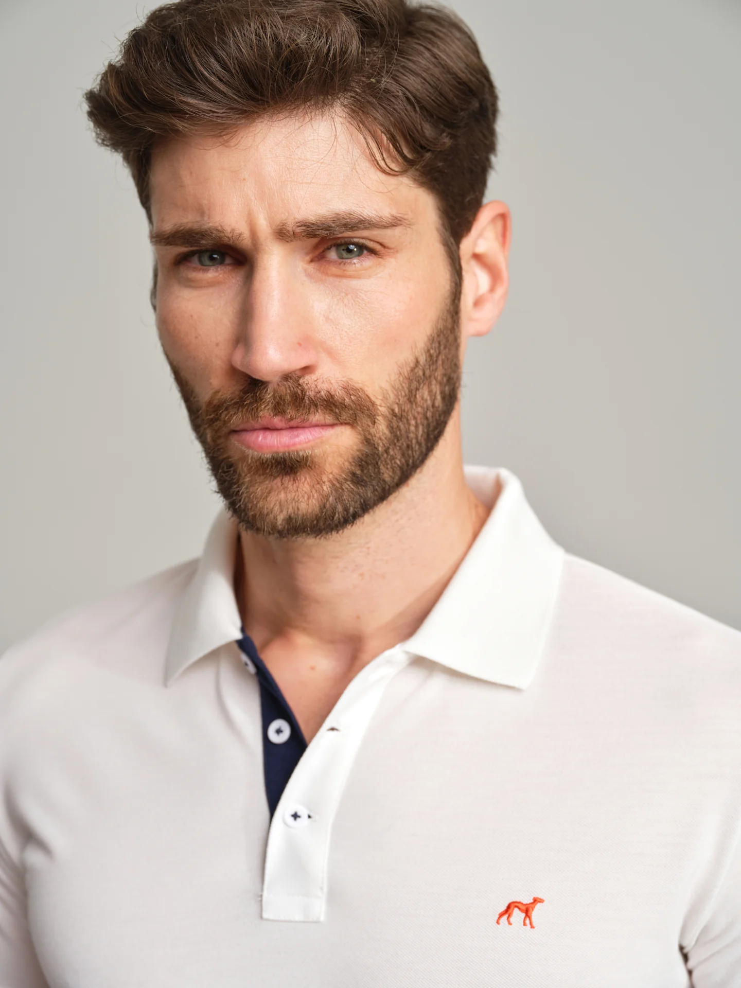 89 Edition Capsule Collection K-Easy contrasts piquet polo shirt - Image 26