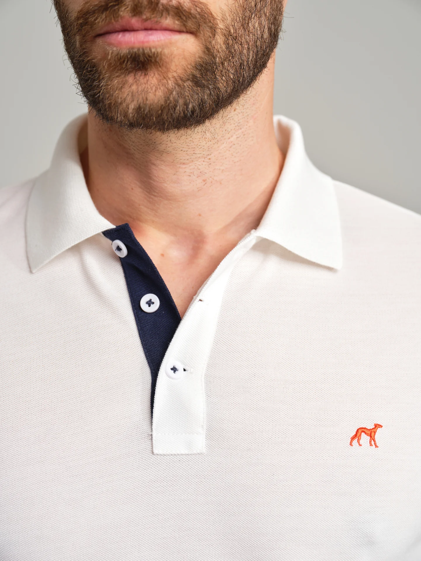 89 Edition Capsule Collection K-Easy contrasts piquet polo shirt - Image 27