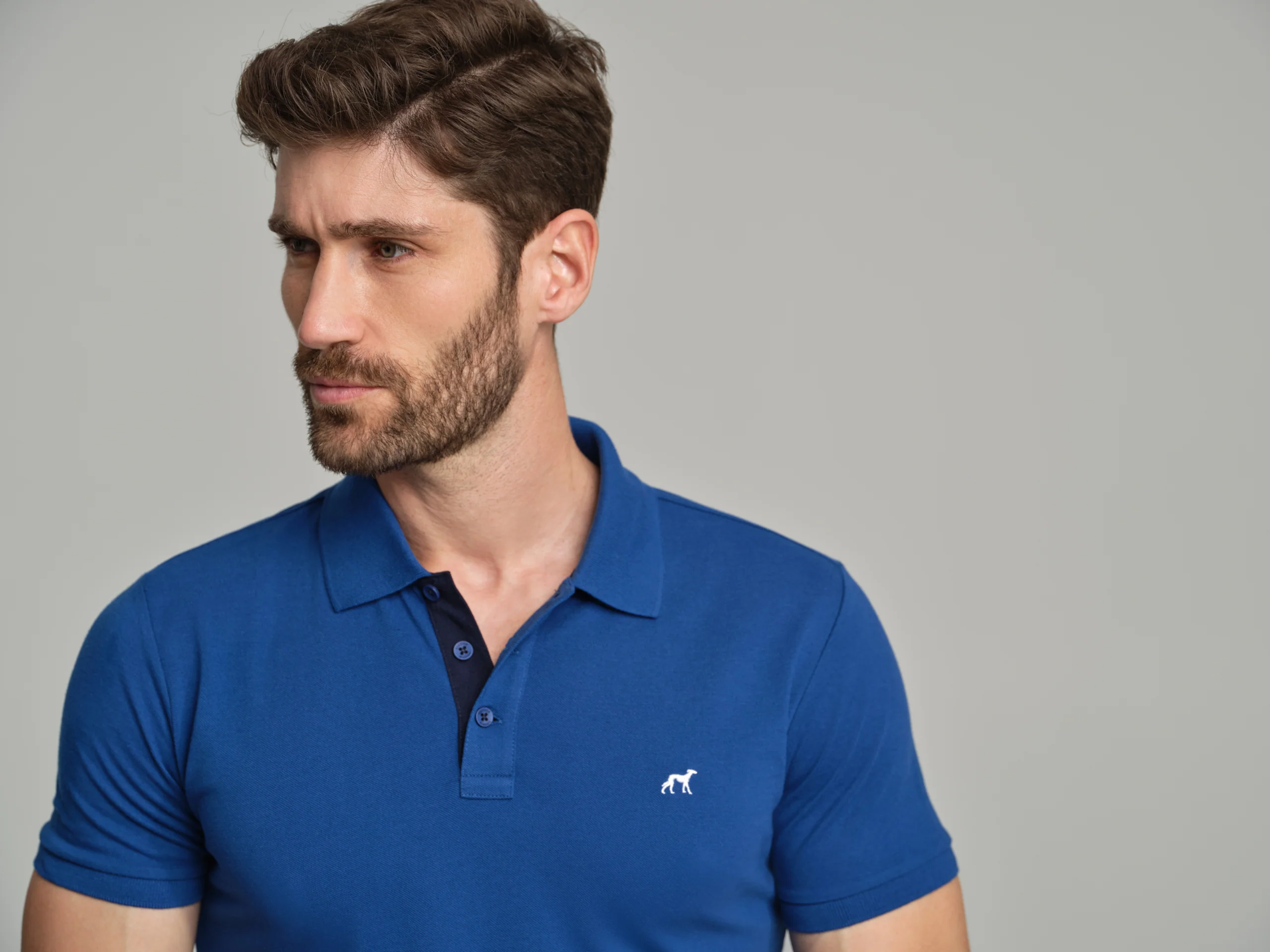89 Edition Capsule Collection K-Easy contrasts piquet polo shirt - Image 6