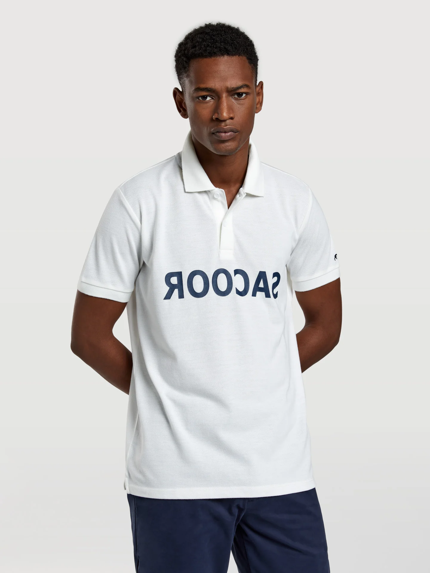 89 edition slim fit branding piqué polo shirt - Image 13