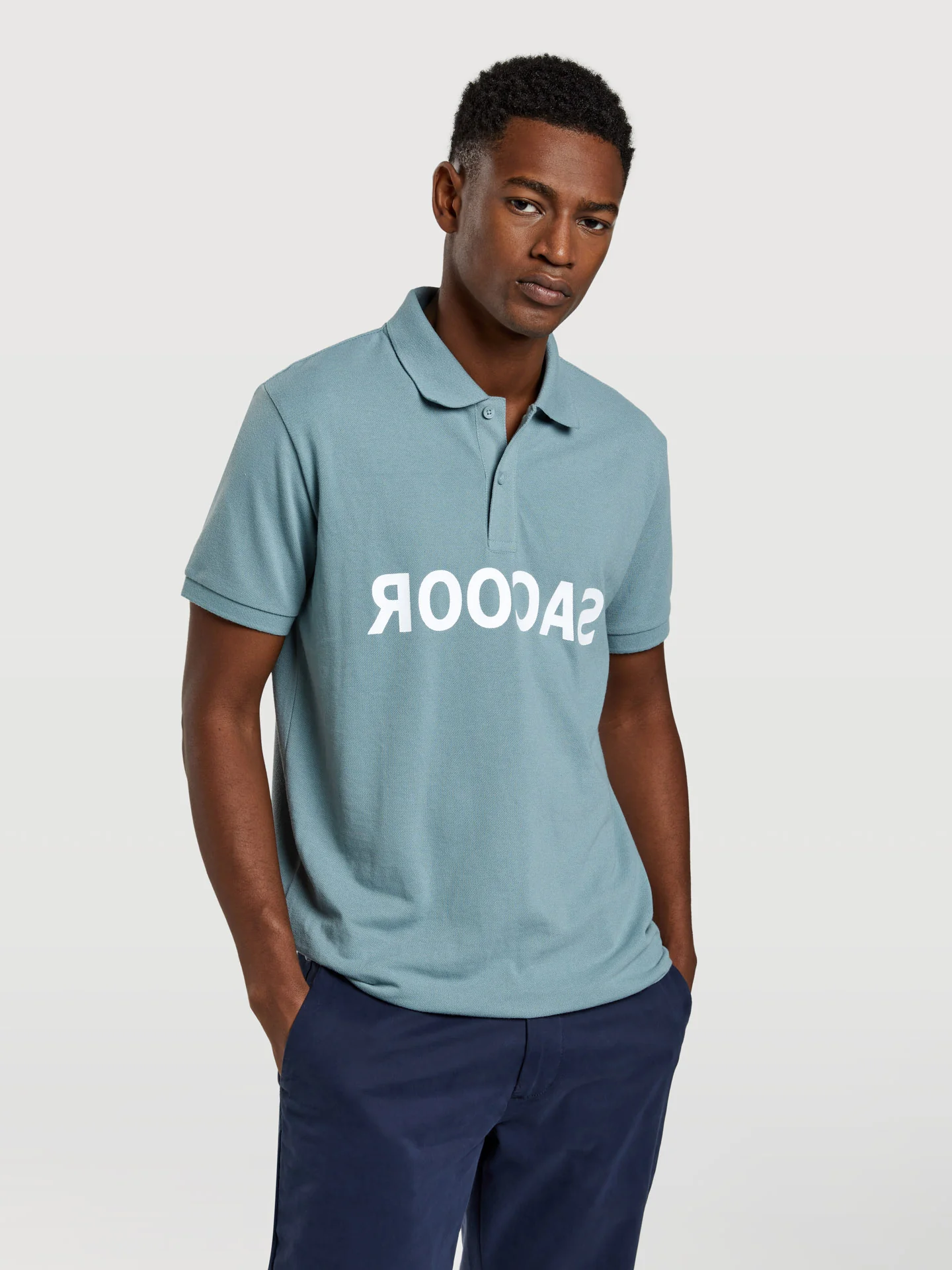 89 edition slim fit branding piqué polo shirt - Image 7