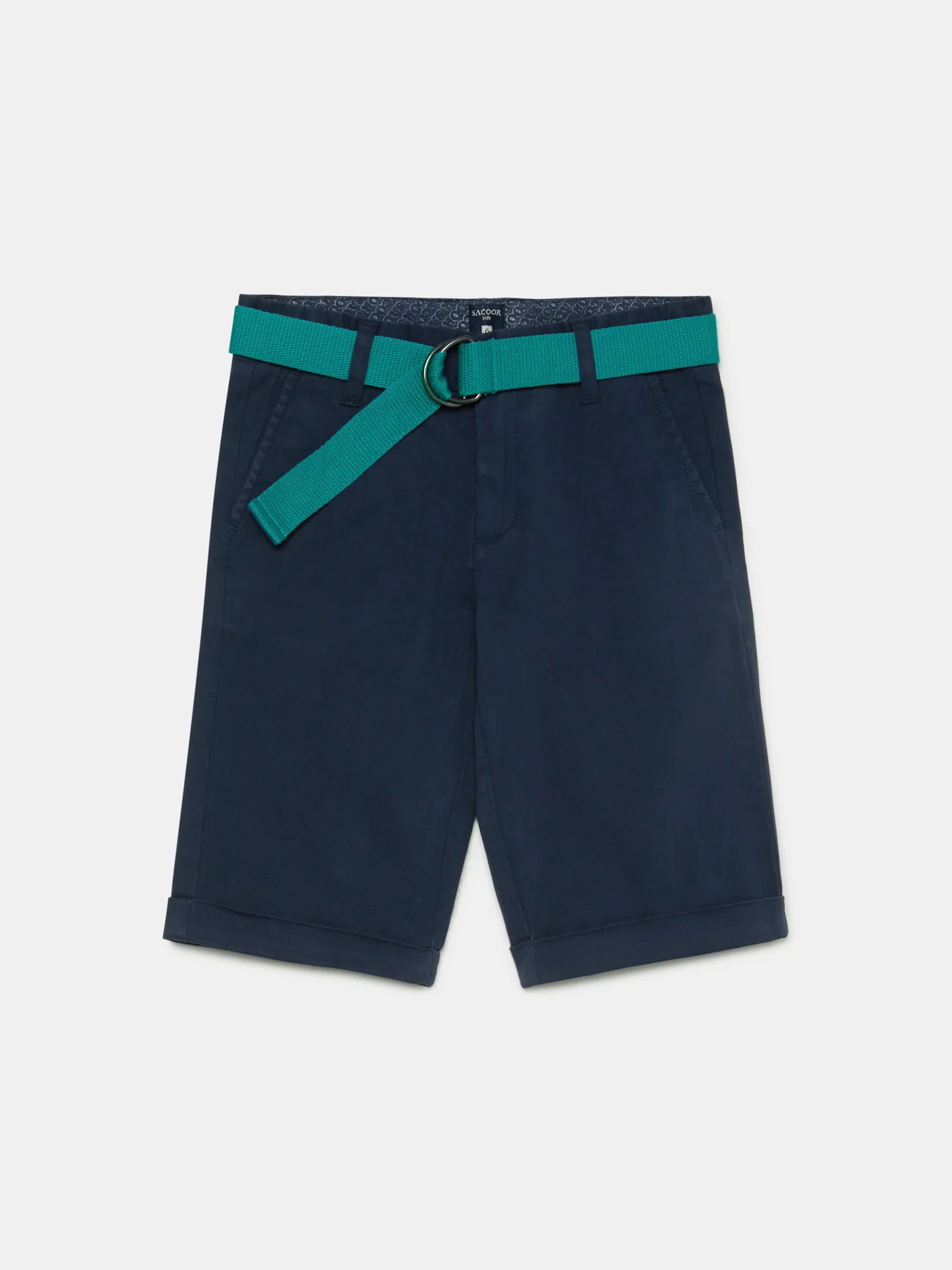 Basic Bermuda Shorts With Belt