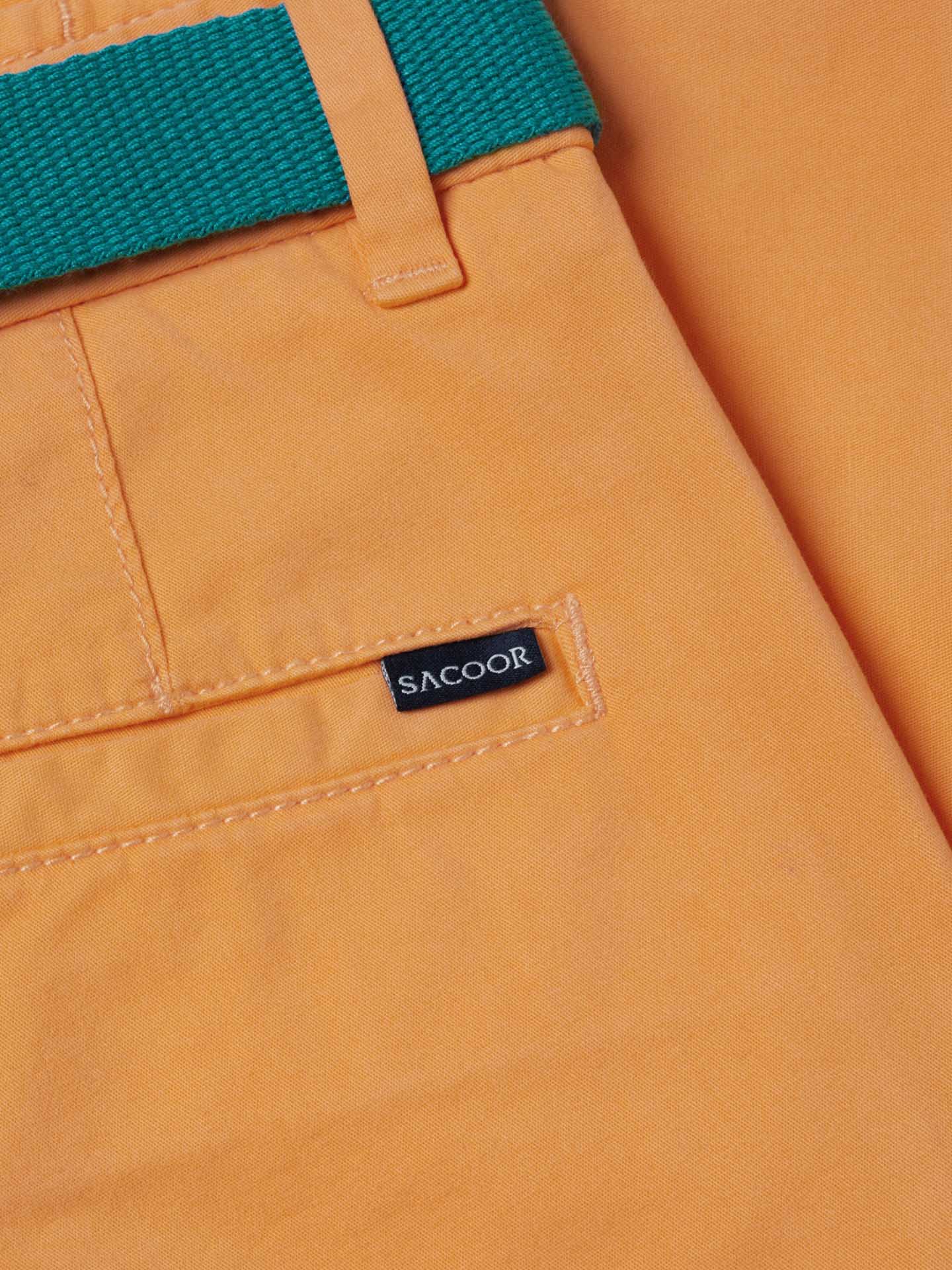 Basic Bermuda Shorts With Belt - Image 15