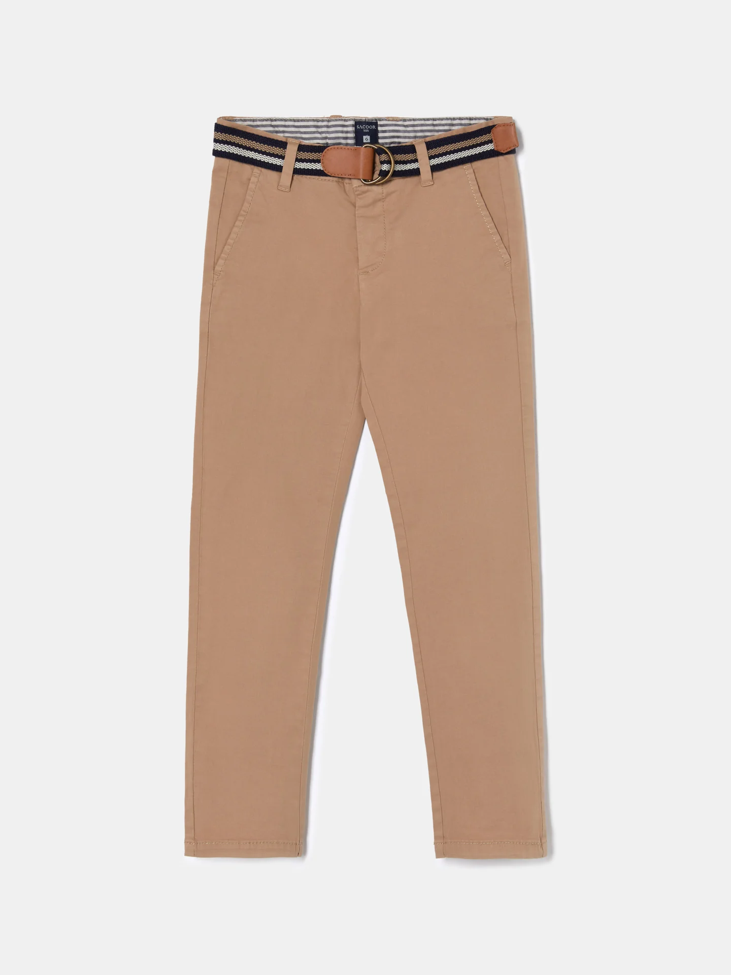 Basic Chino Trousers with Belt