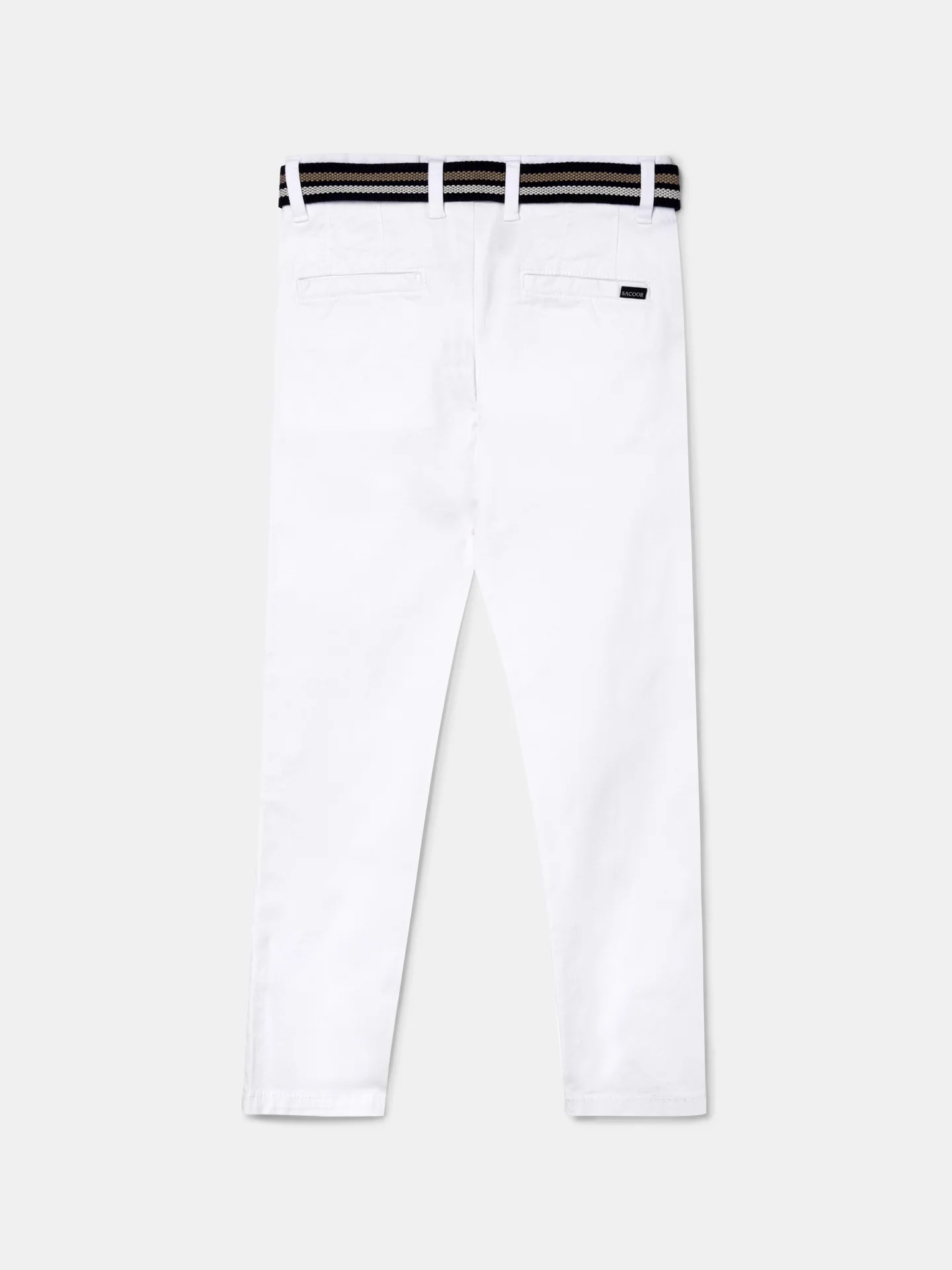 Basic Chino Trousers with Belt - Image 14