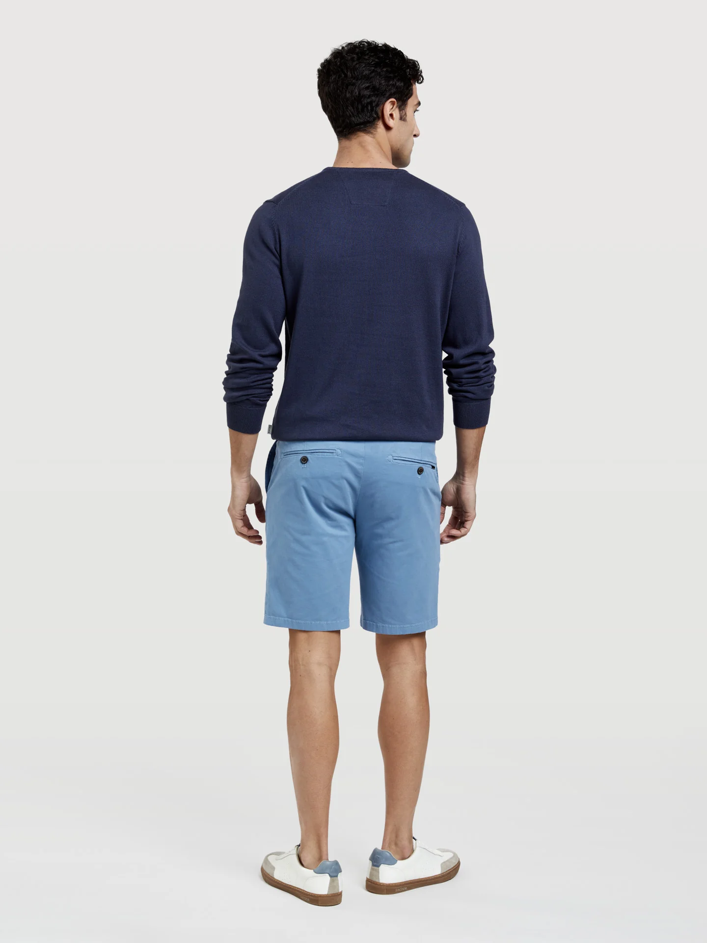Basic Comfort Slim Fit Bermuda in Garment Dye - Image 13