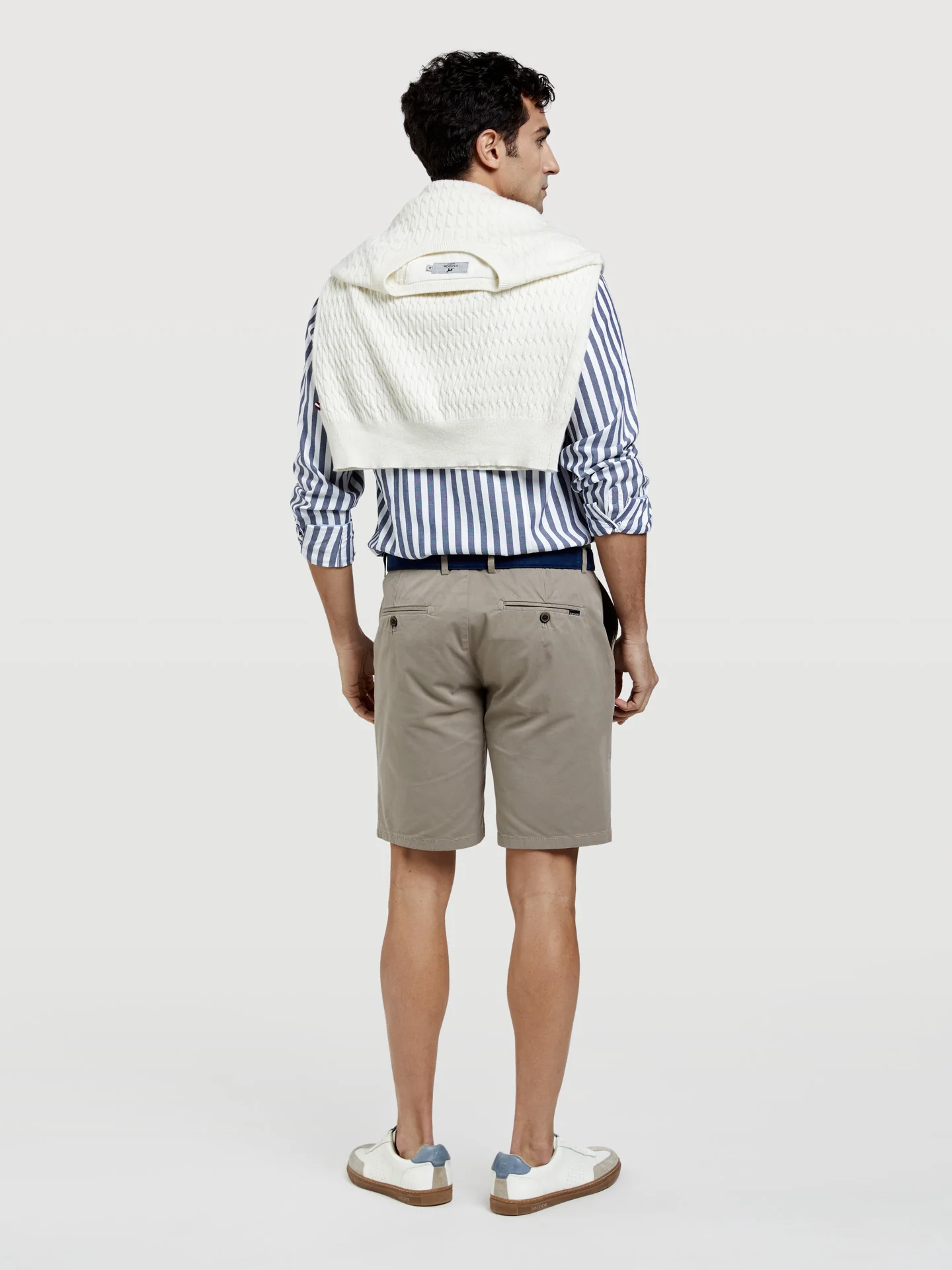 Basic Comfort Slim Fit Bermuda in Garment Dye - Image 21