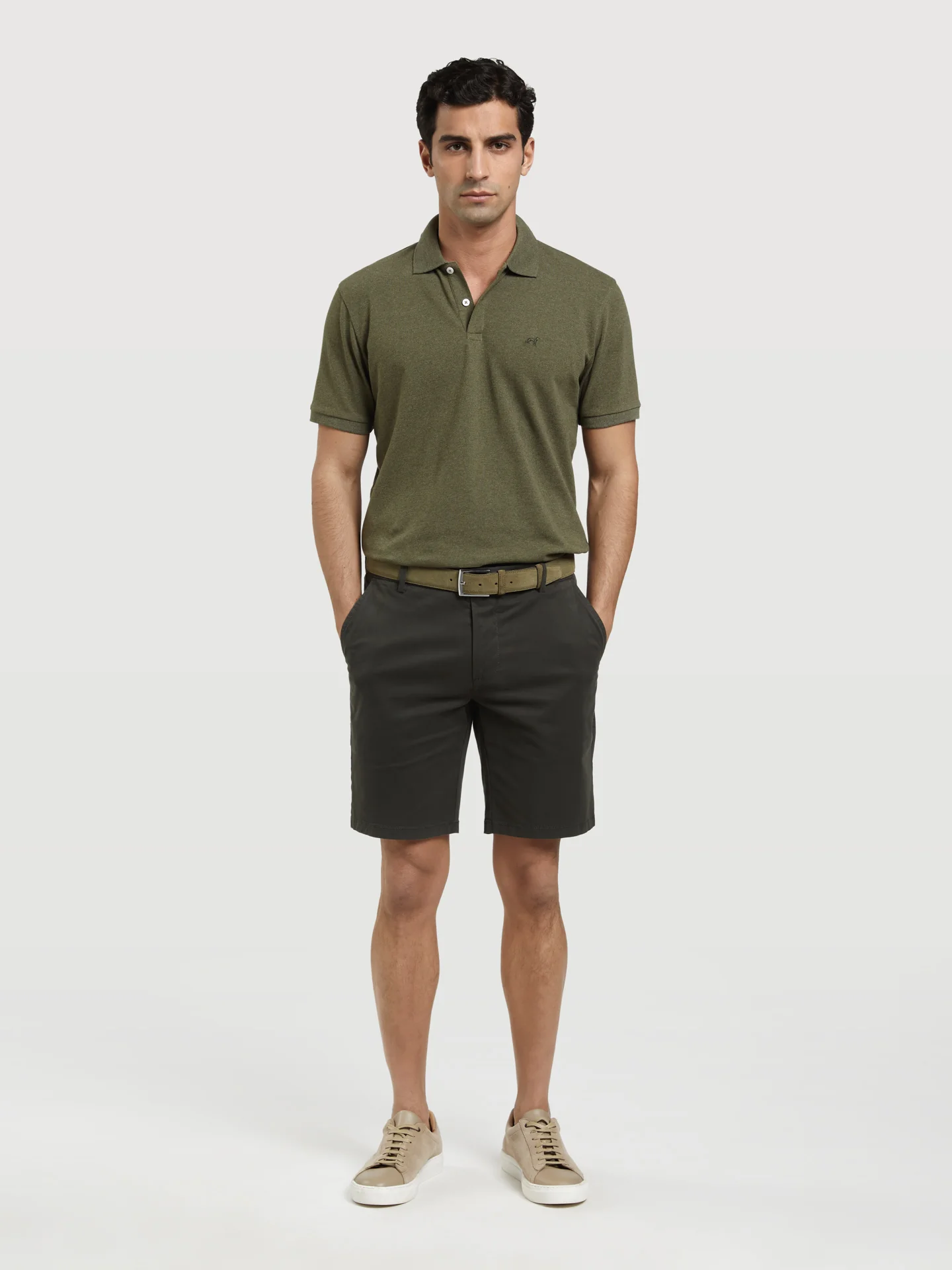 Basic Comfort Slim Fit Bermuda in Garment Dye - Image 8