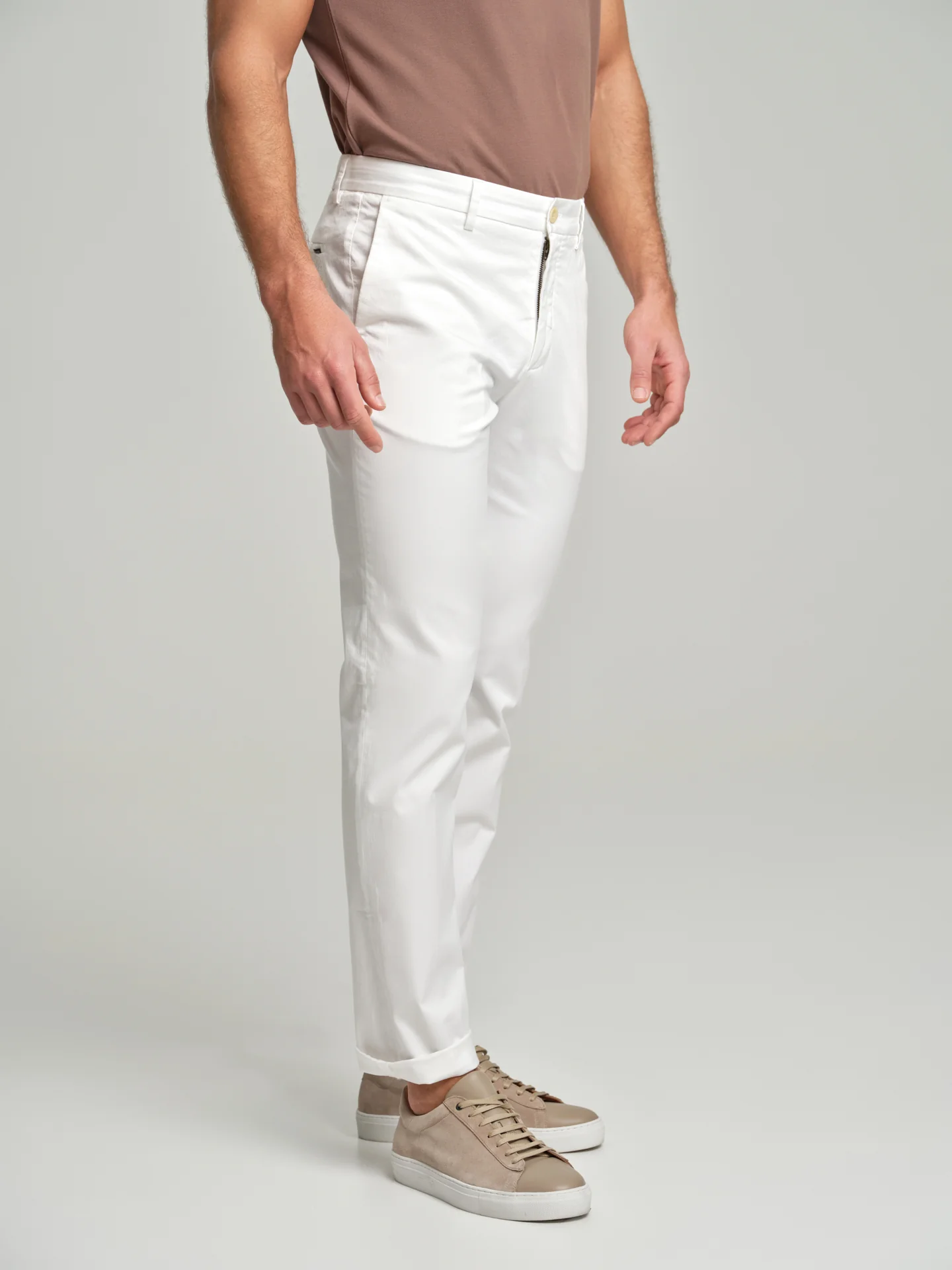Basic slim fit chino trousers - Image 12