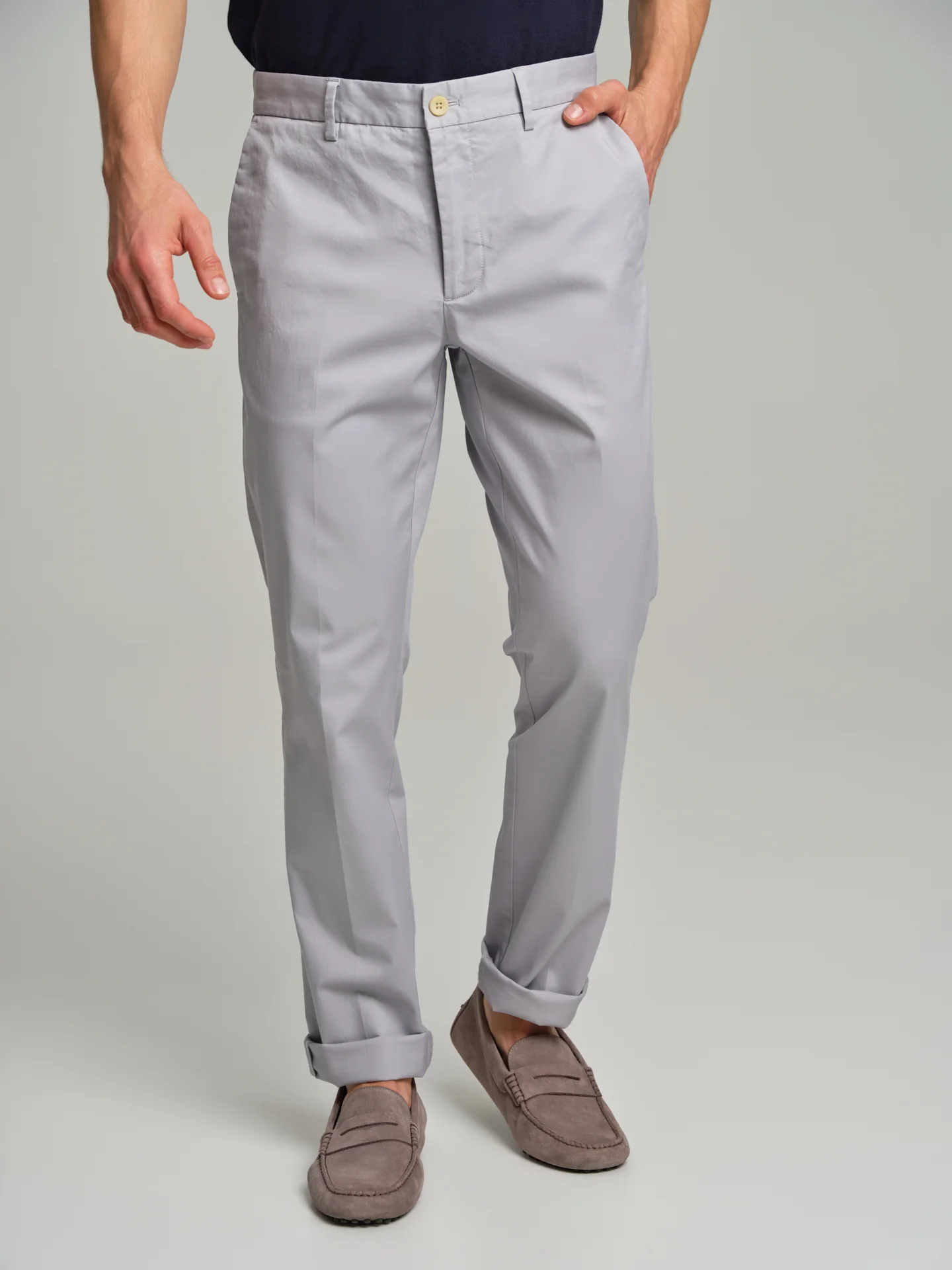 Basic slim fit chino trousers - Image 6