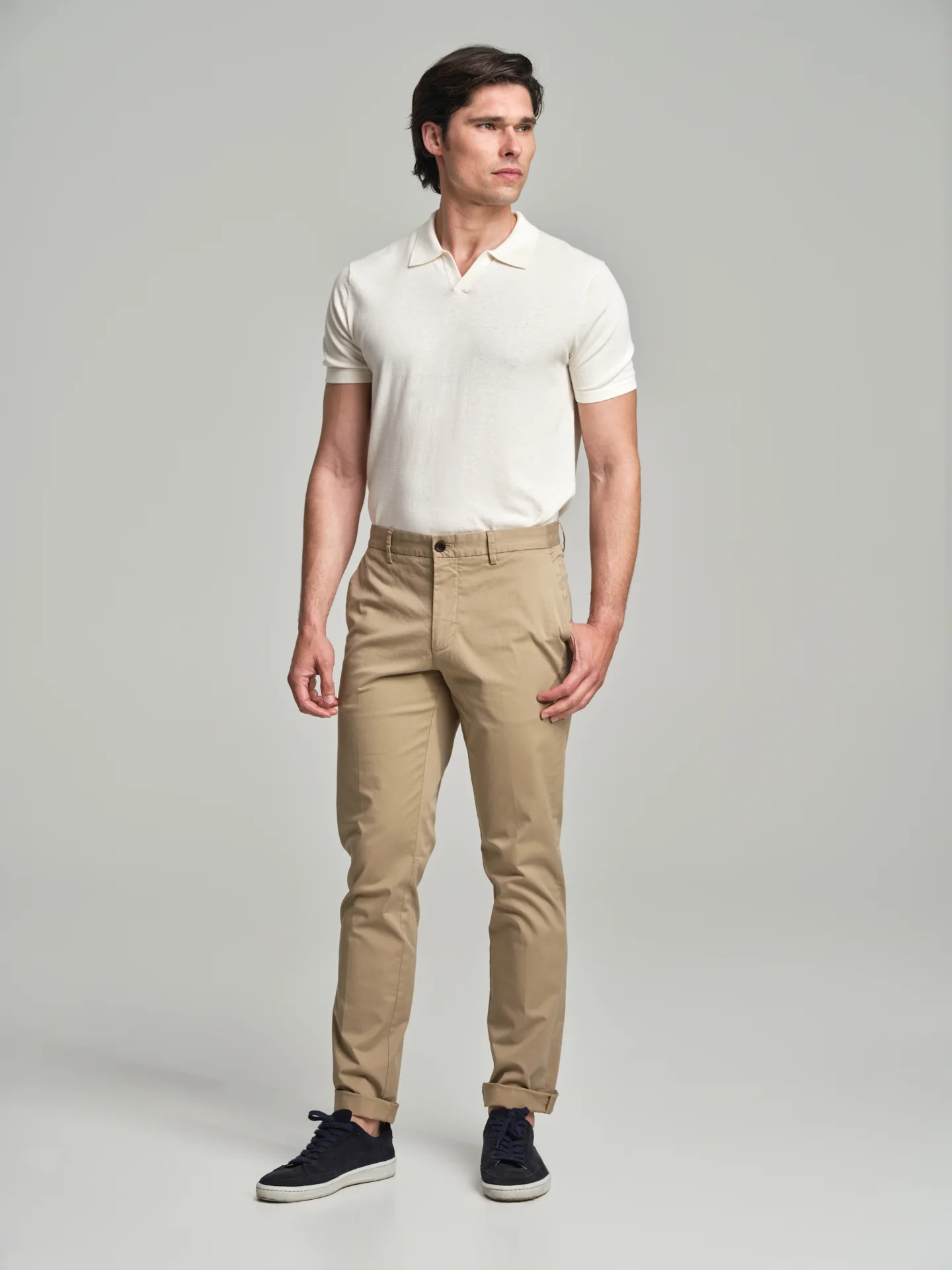 Basic slim fit chino trousers - Image 2