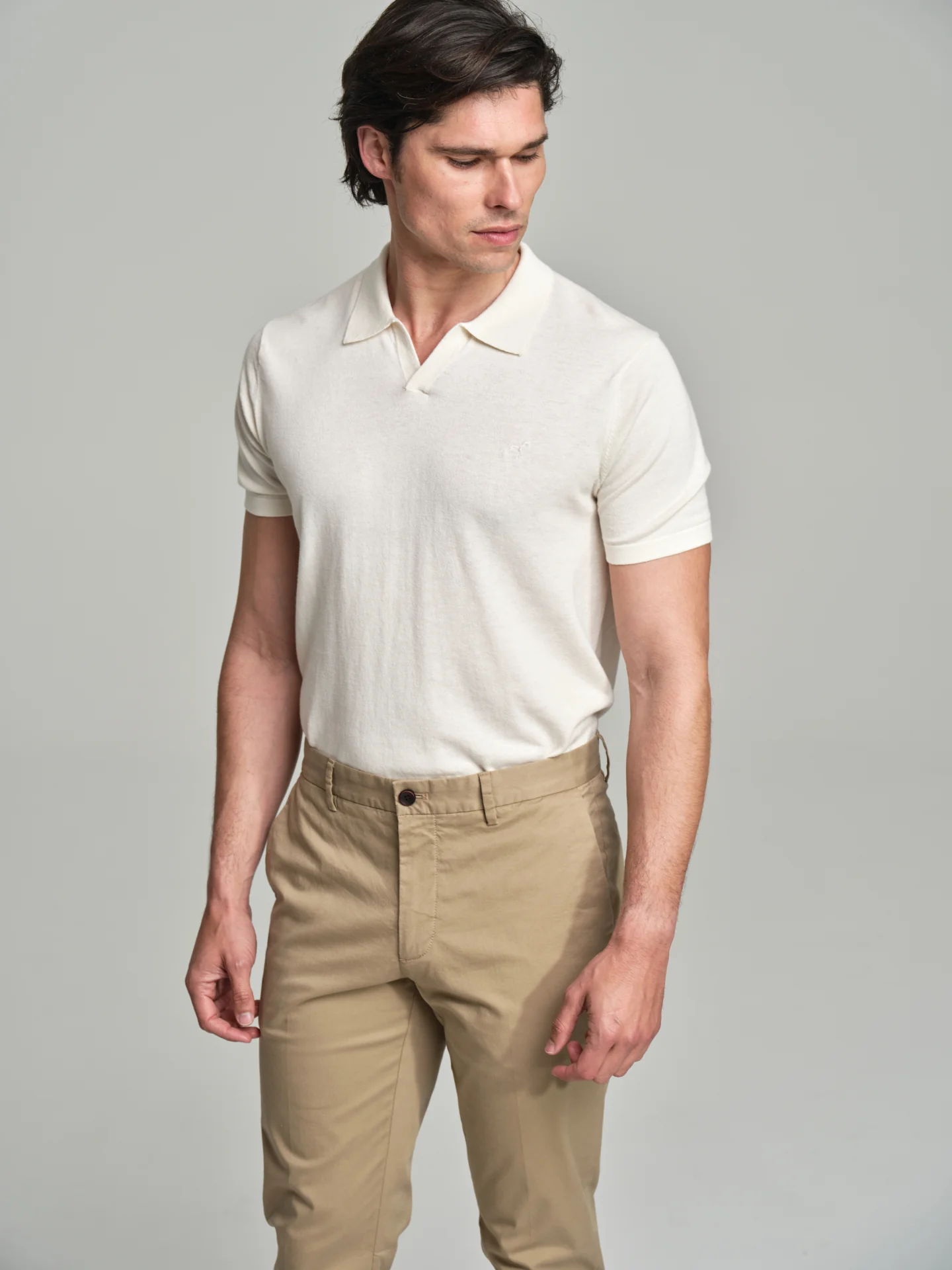 Basic slim fit chino trousers - Image 3
