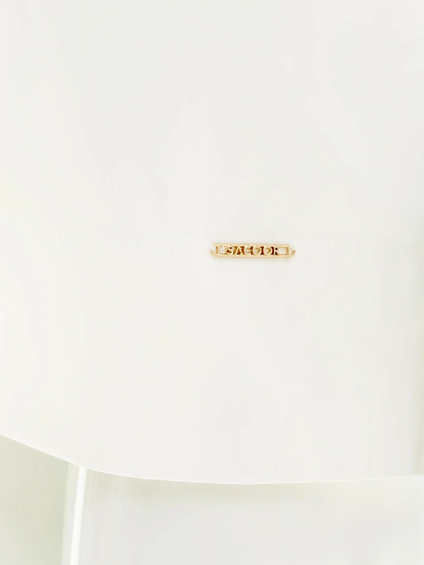Blouse In Organic Cotton Poplin With English Embroidery - Image 5