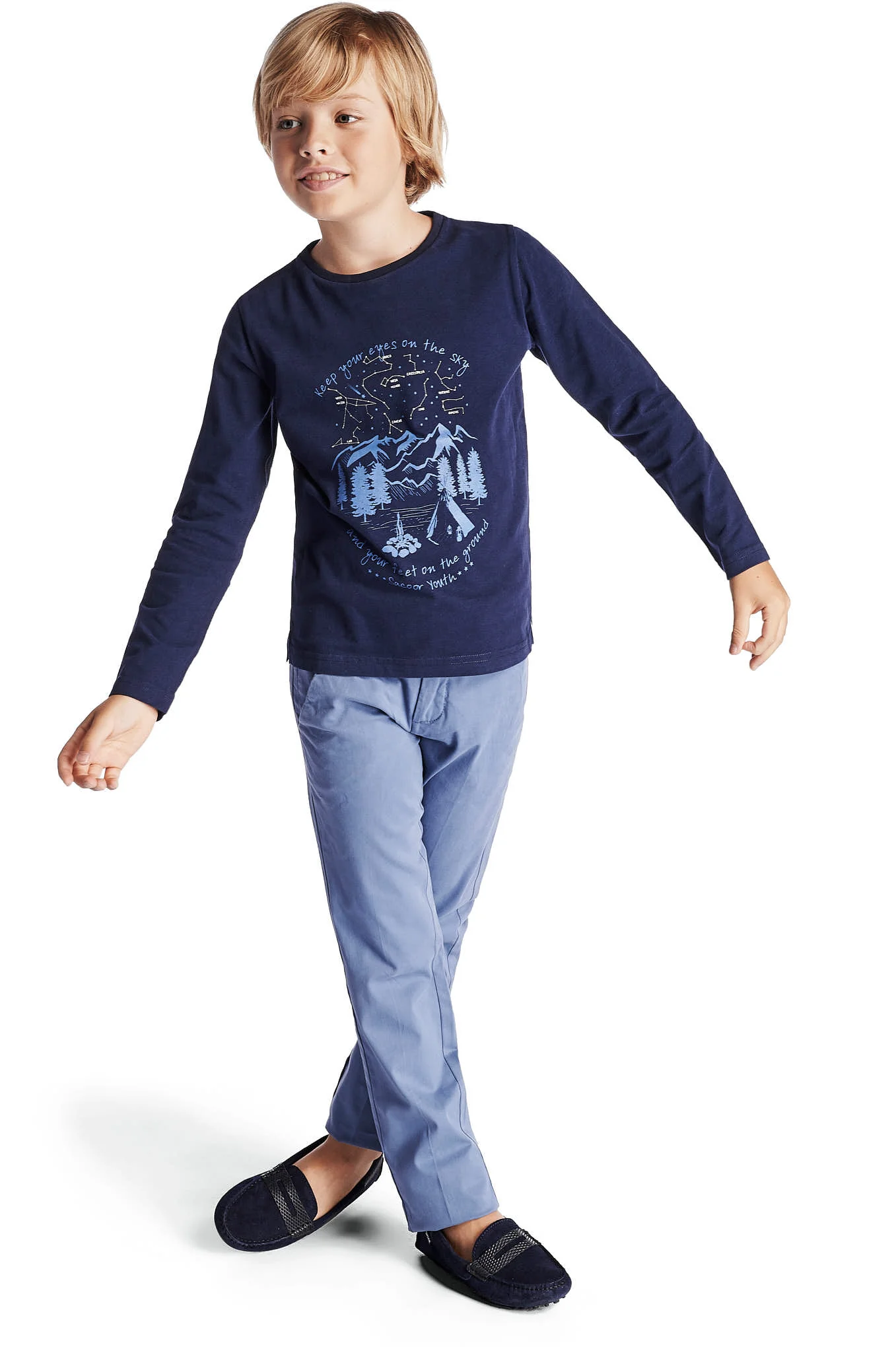 Boy's Chino Sport Trousers - Image 11