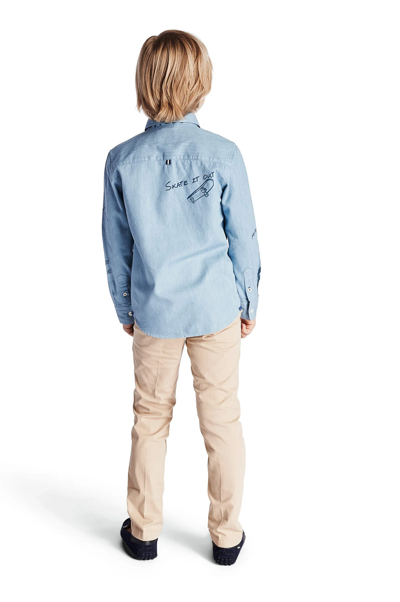 Boy's Chino Sport Trousers - Image 6