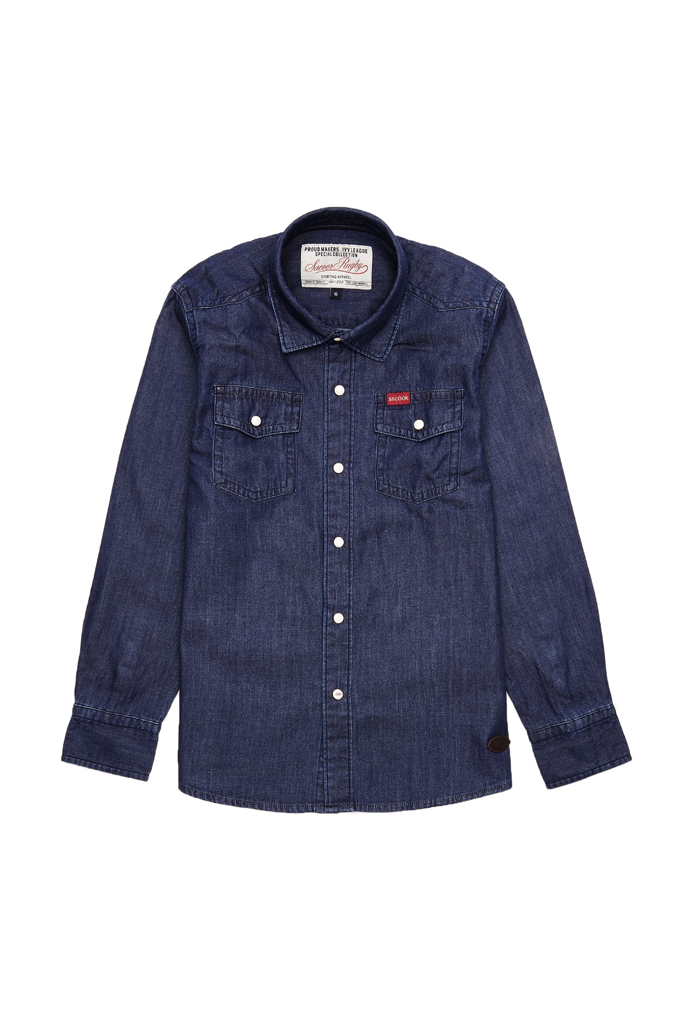 Boy's Sport Rugby Denim Shirt