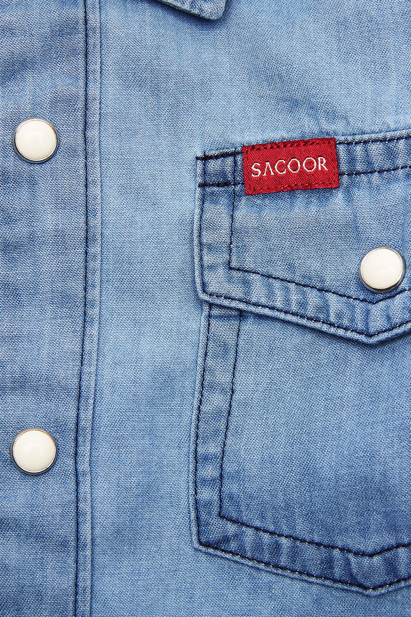 Boy's Sport Rugby Denim Shirt - Image 4