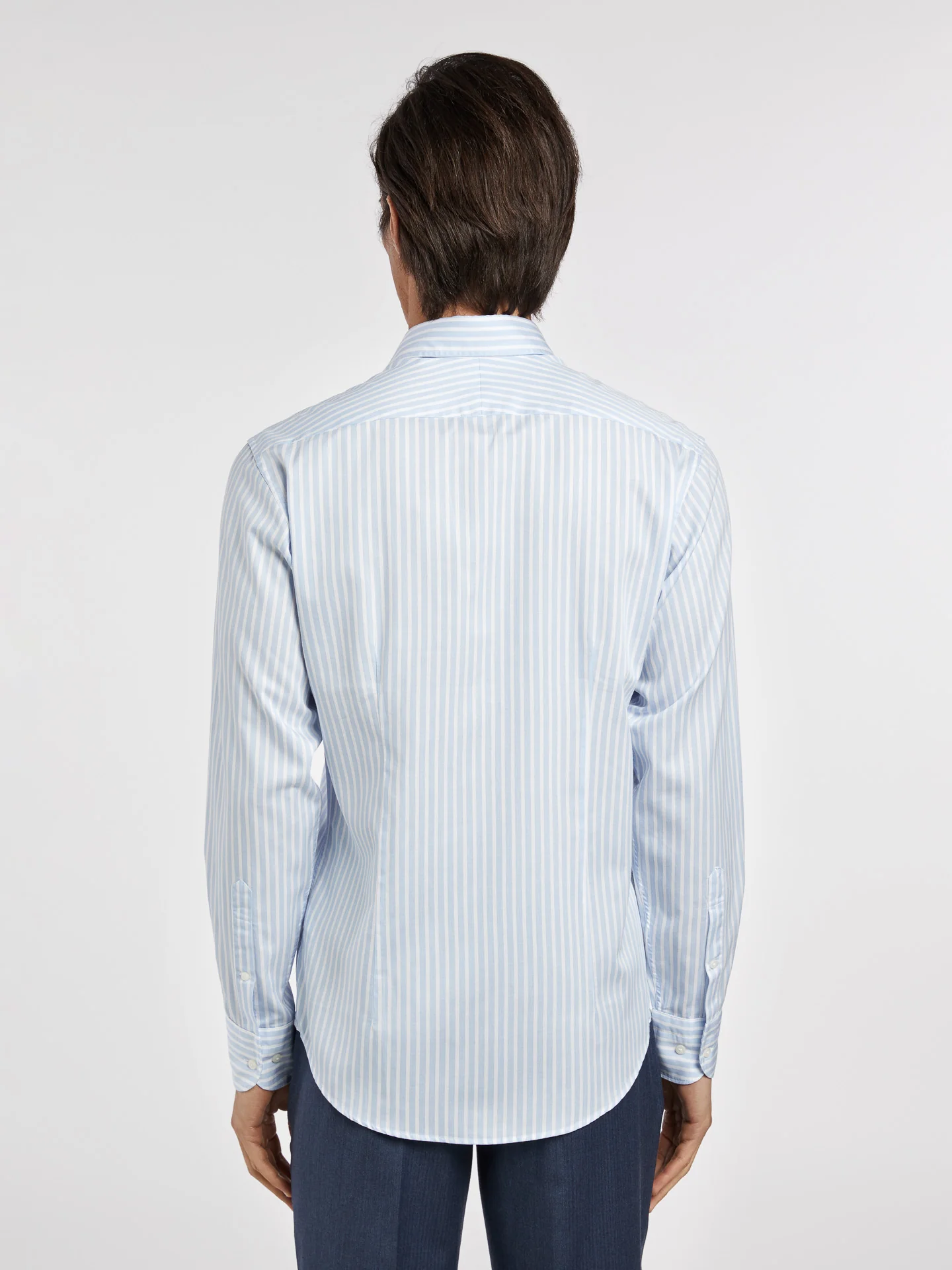 BRISTOL COLLAR SLIM FIT SINGLE CUFF.SATIN QUALITY - Image 3