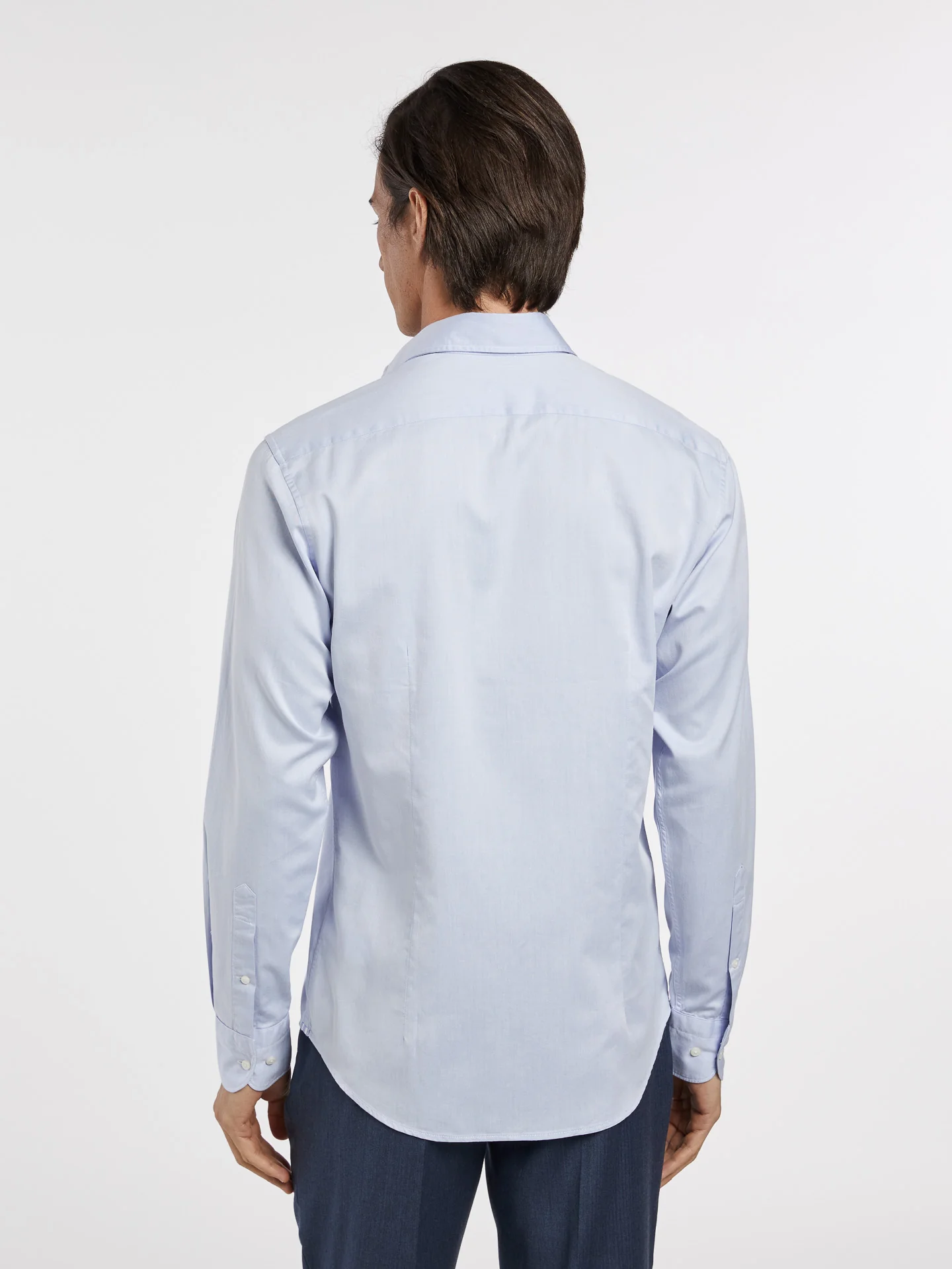 BRISTOL COLLAR SLIM FIT SINGLE CUFF.SATIN QUALITY - Image 3