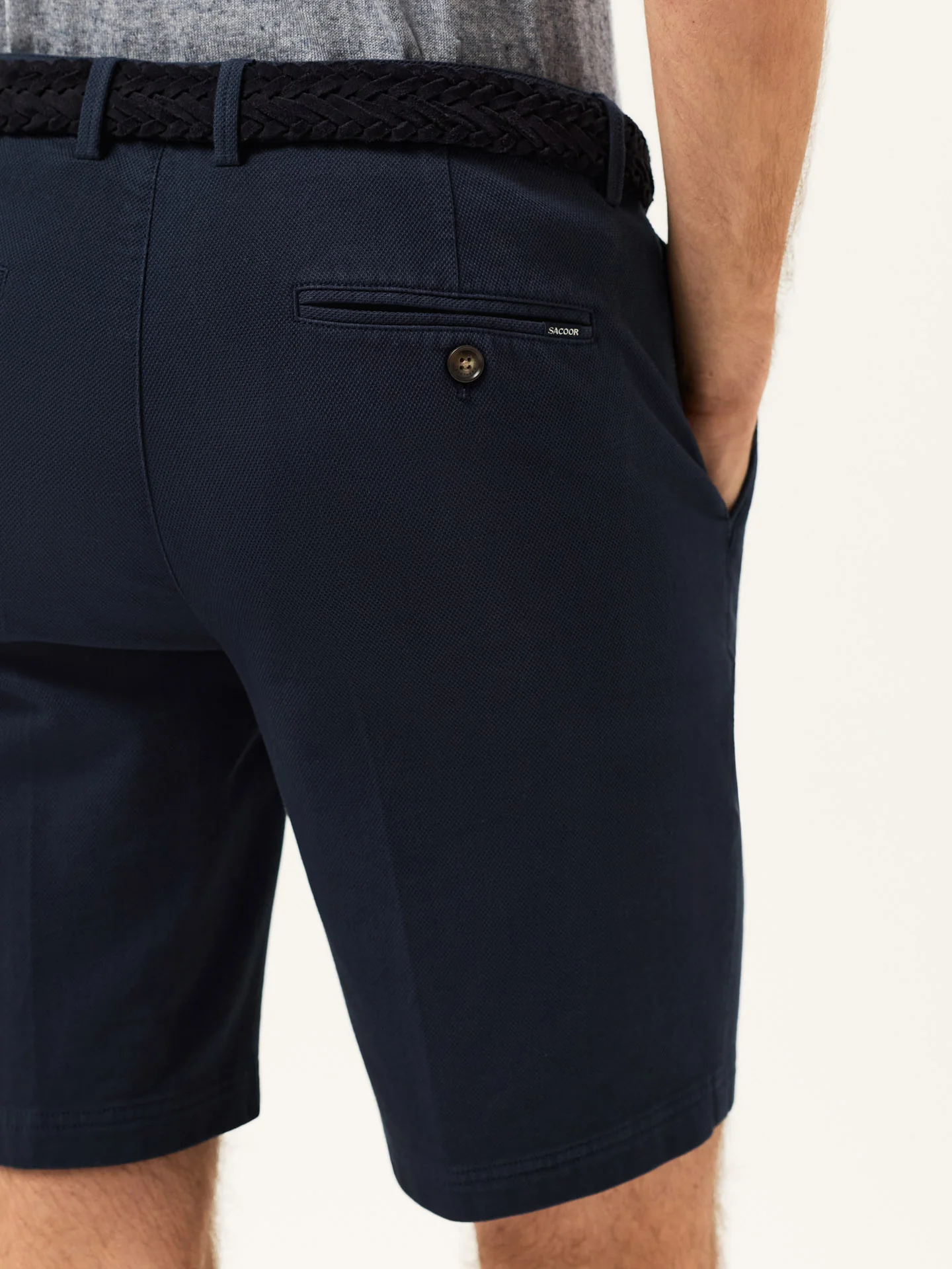 Canvas Garment Dye Shorts - Image 4