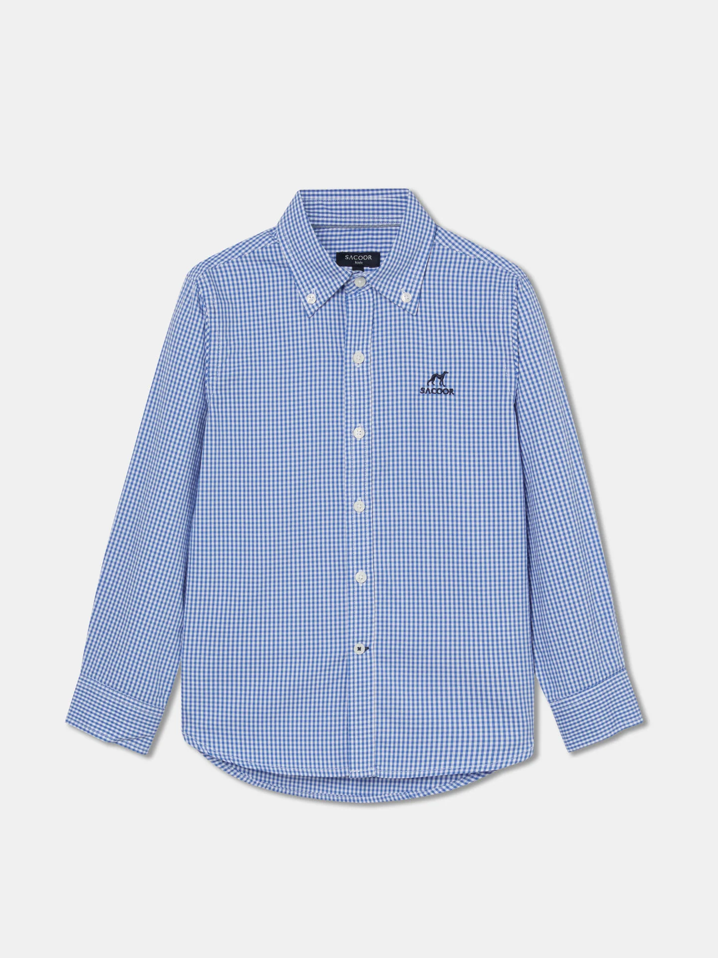 Casual Checked Oxford Shirt