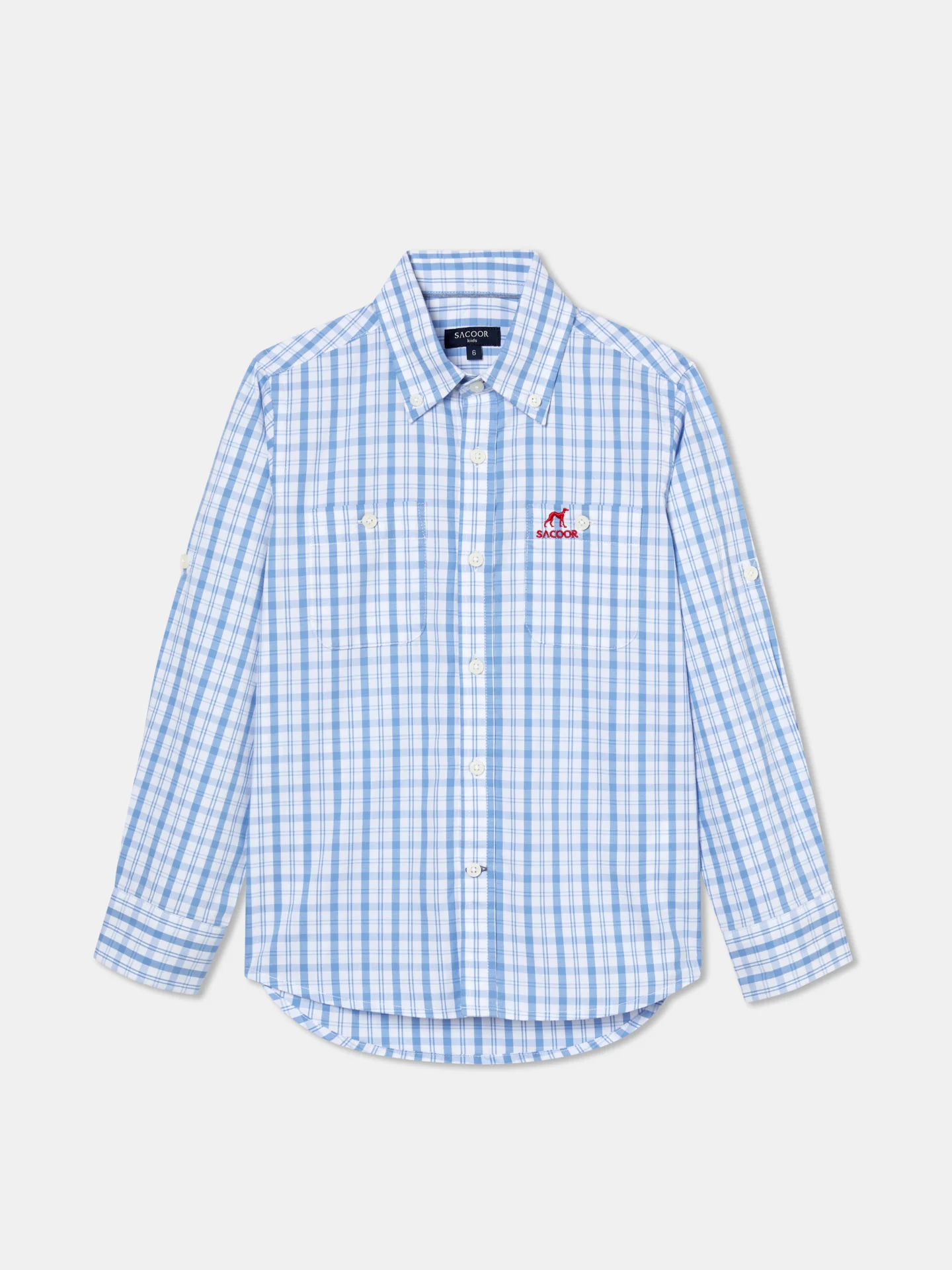 Casual Checked Oxford Shirt