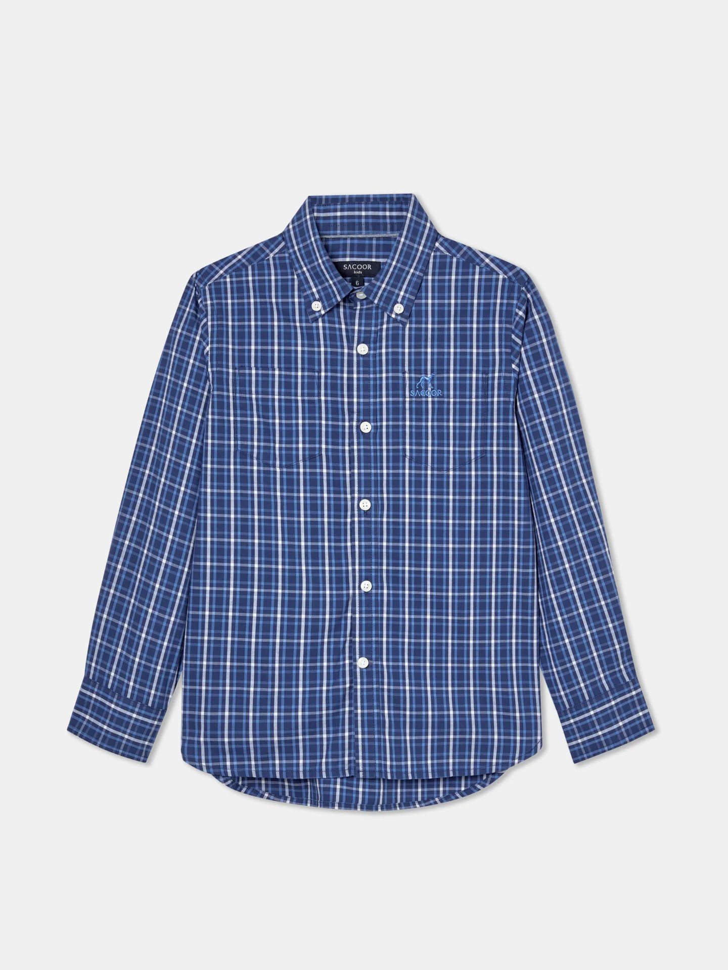 Casual Checked Oxford Shirt