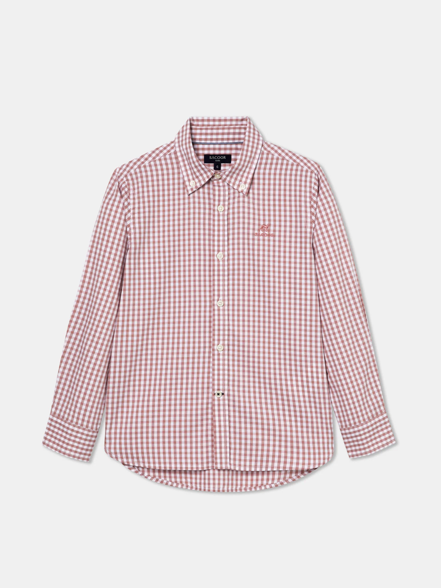 Casual Checked Oxford Shirt