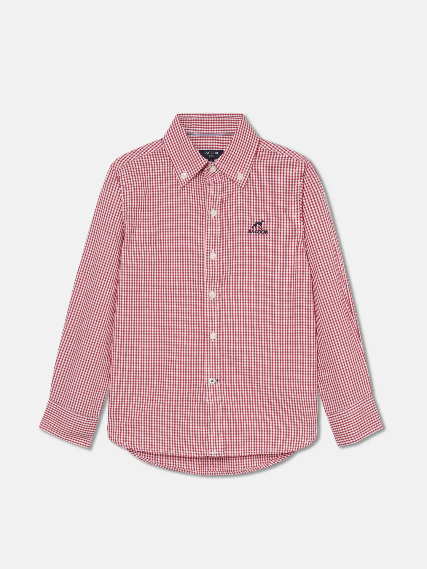 Casual Checked Oxford Shirt