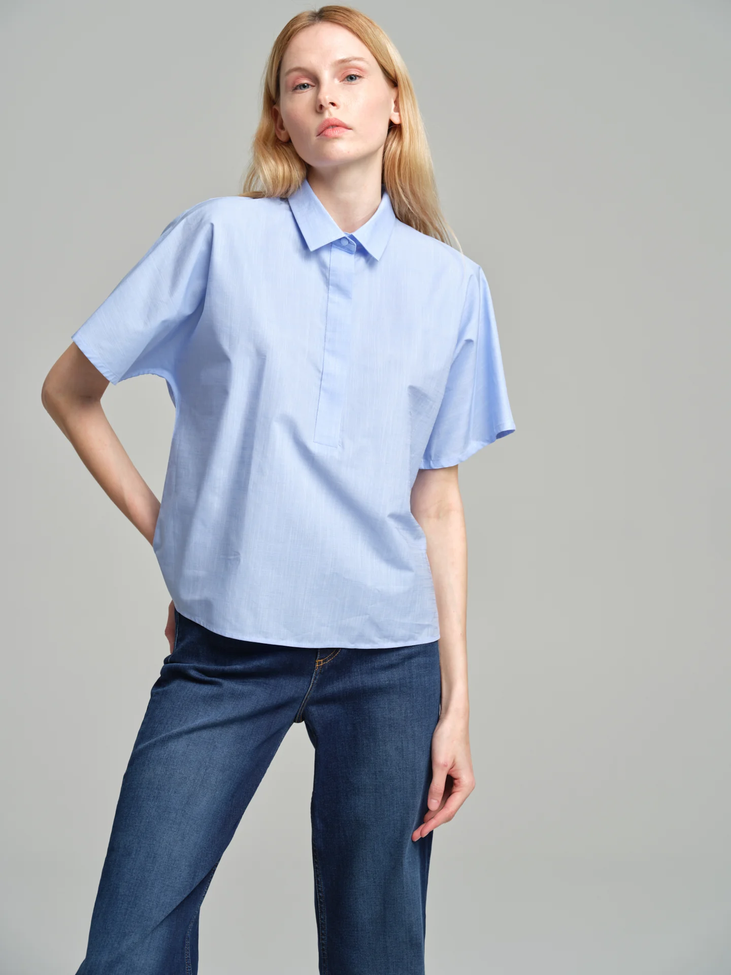 Casual loose fit oversize shirt - Image 2