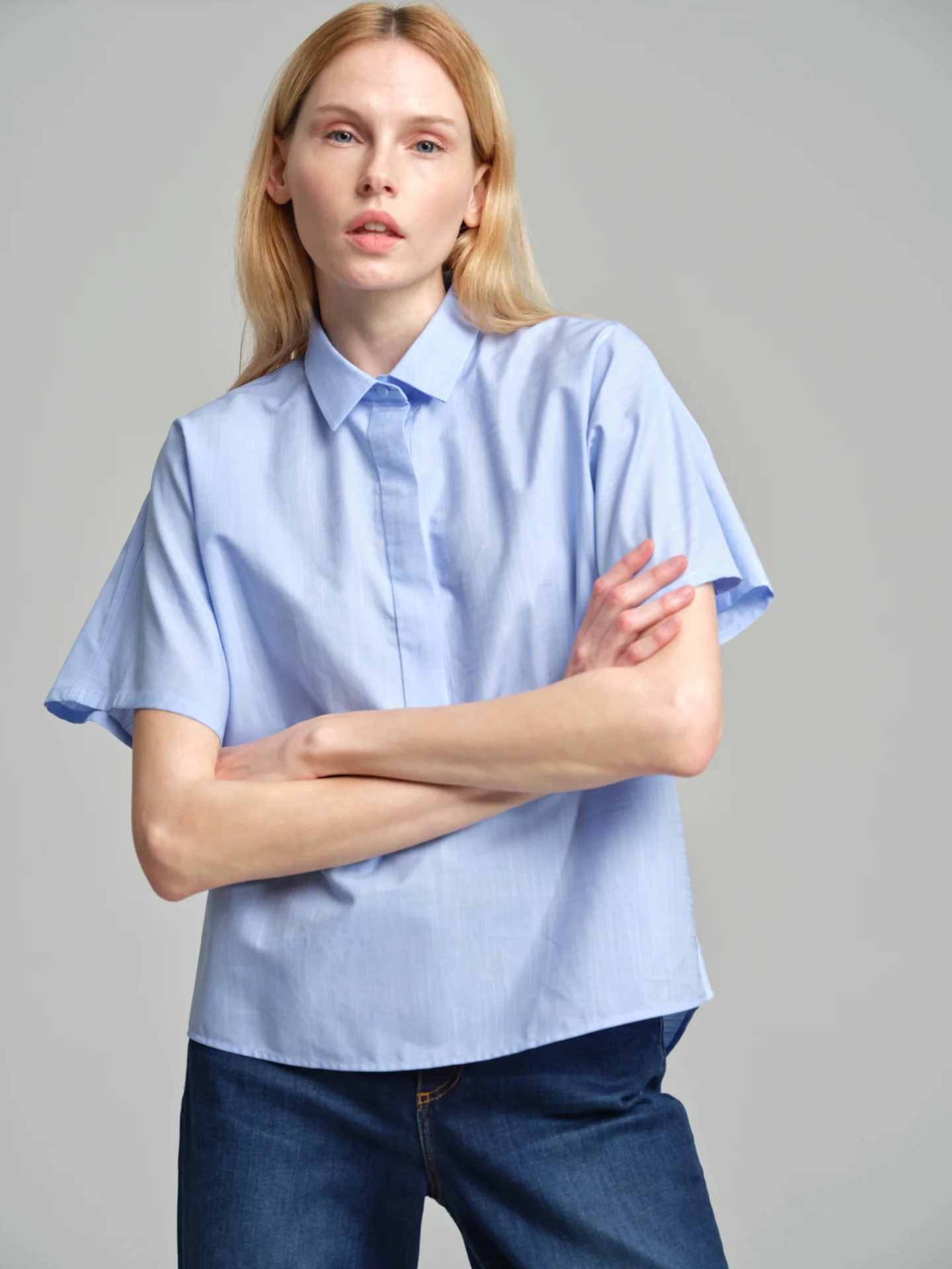 Casual loose fit oversize shirt - Image 3