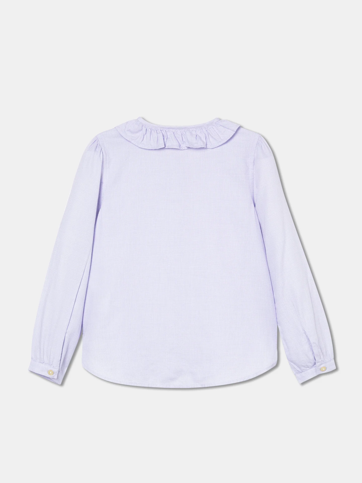 Casual Plain Color Structured Shirt - Image 2