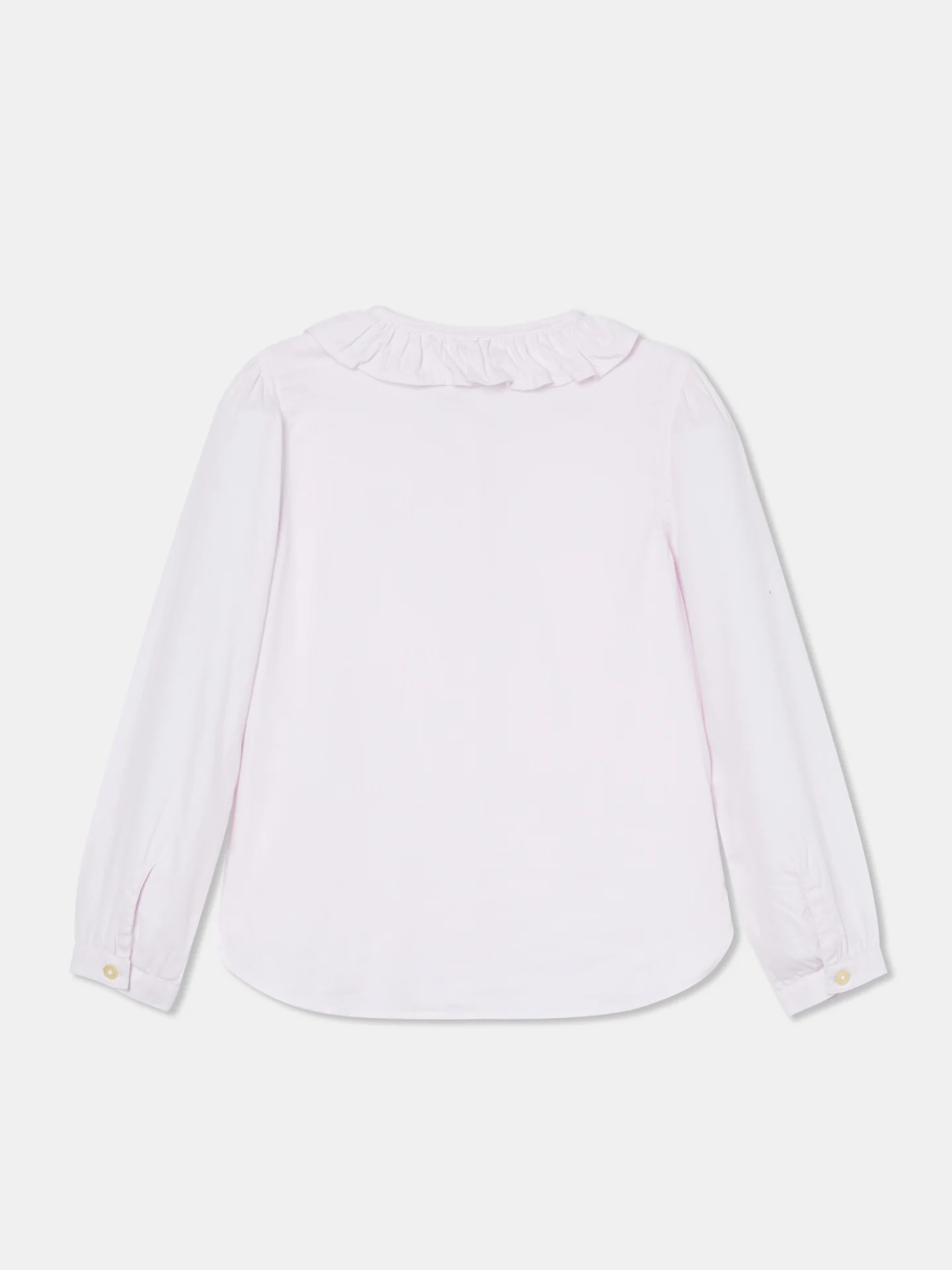 Casual Plain Color Structured Shirt - Image 2