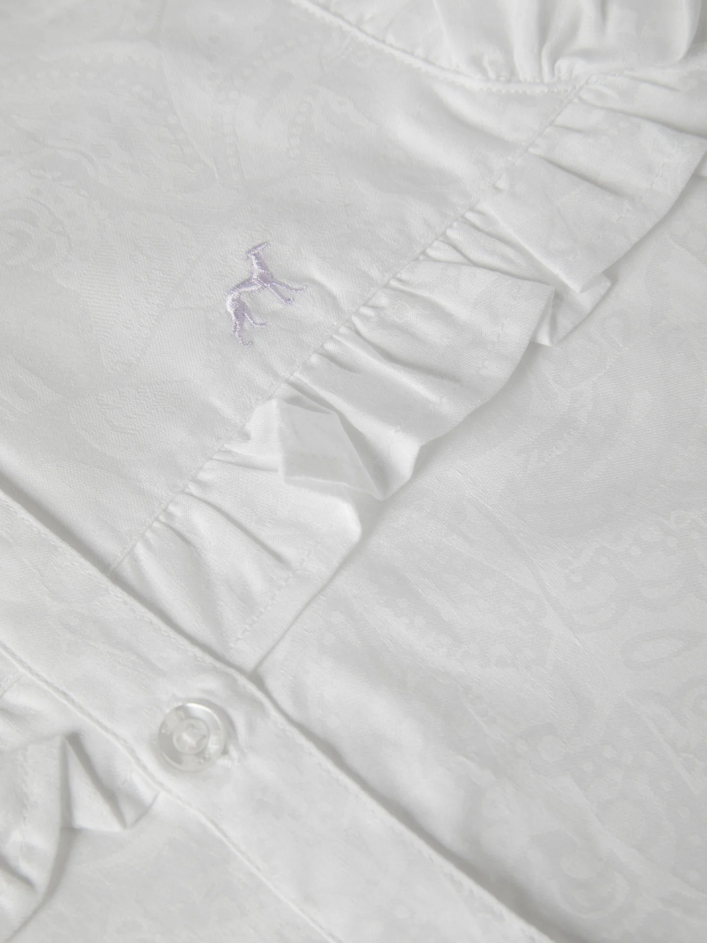 Casual Plain colour Jaquard Shirt - Image 4