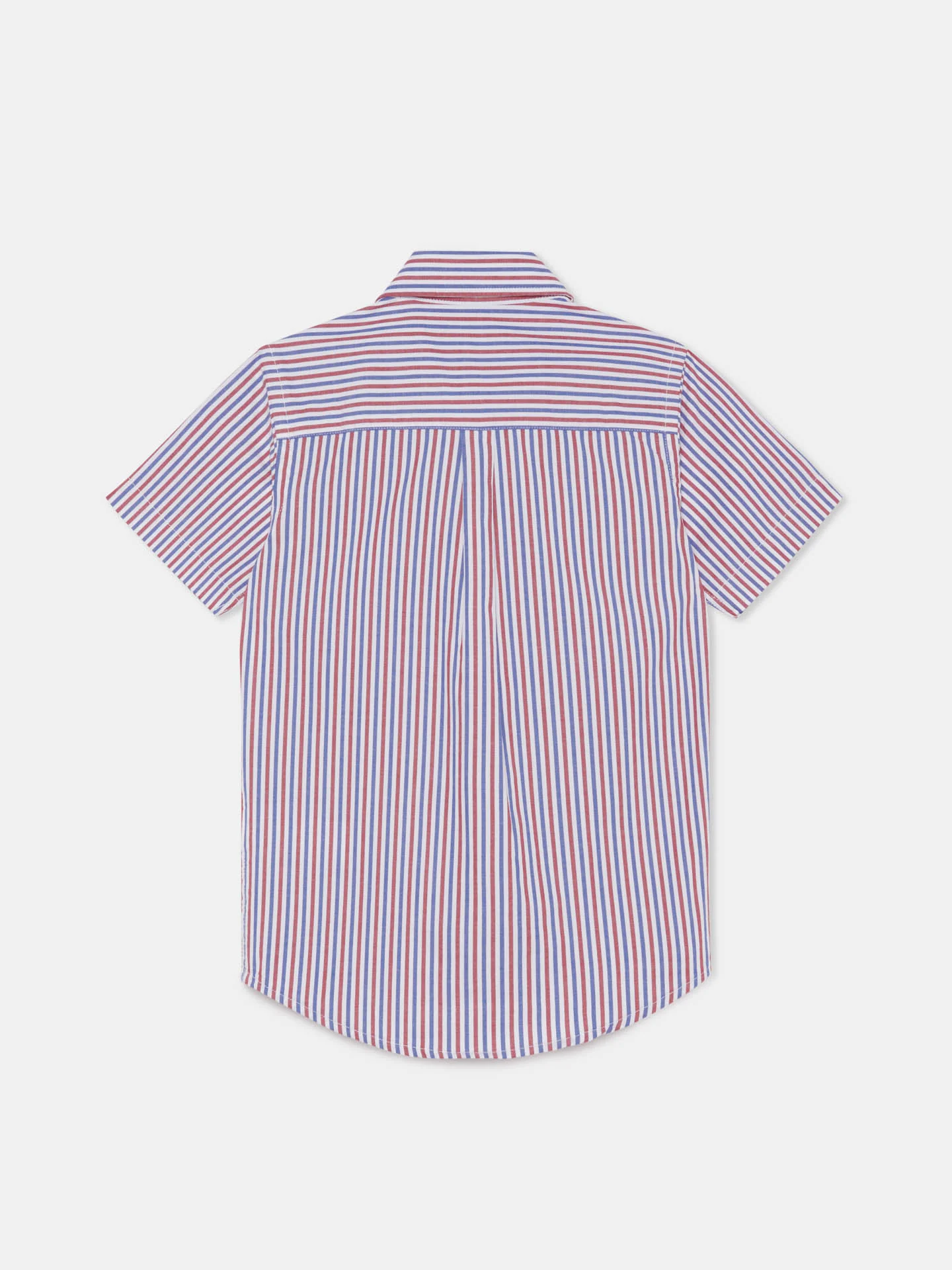 Casual Striped Oxford Shirt - Image 2