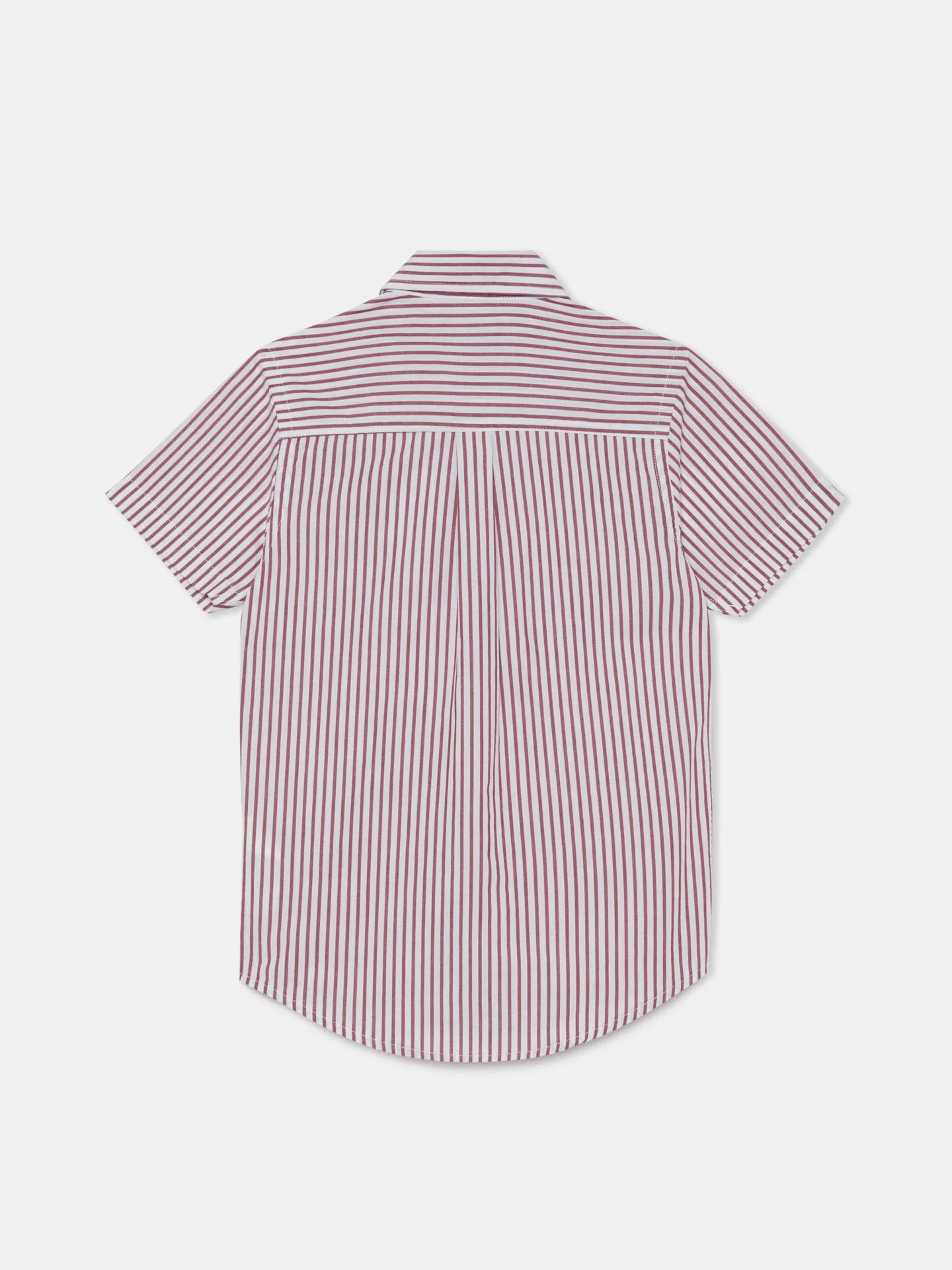 Casual Striped Poplin Shirt - Image 2