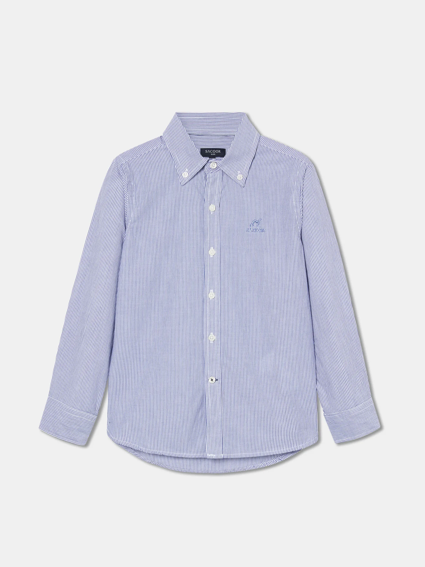 Casual Striped Poplin Shirt