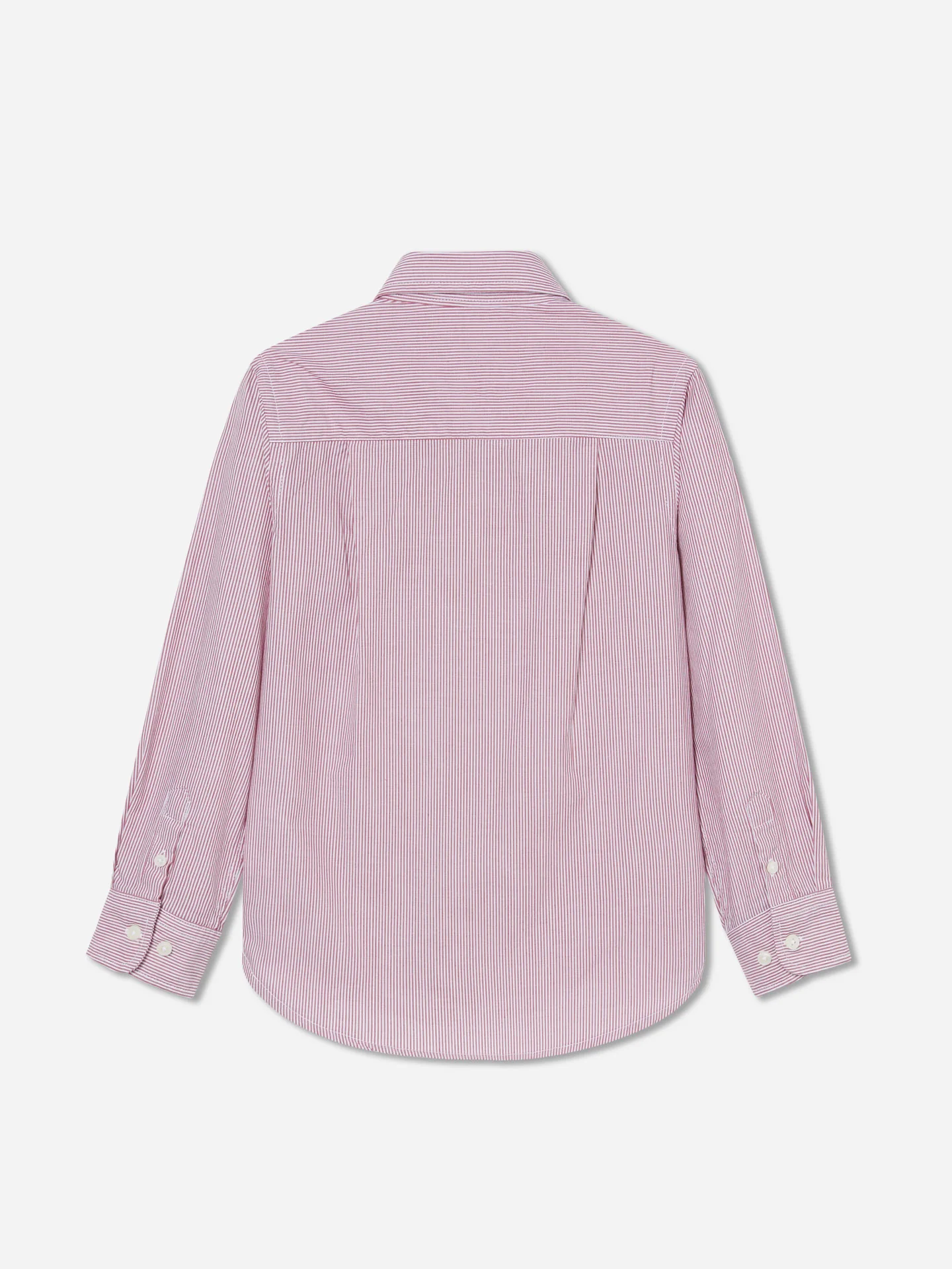 Casual Striped Poplin Shirt - Image 2
