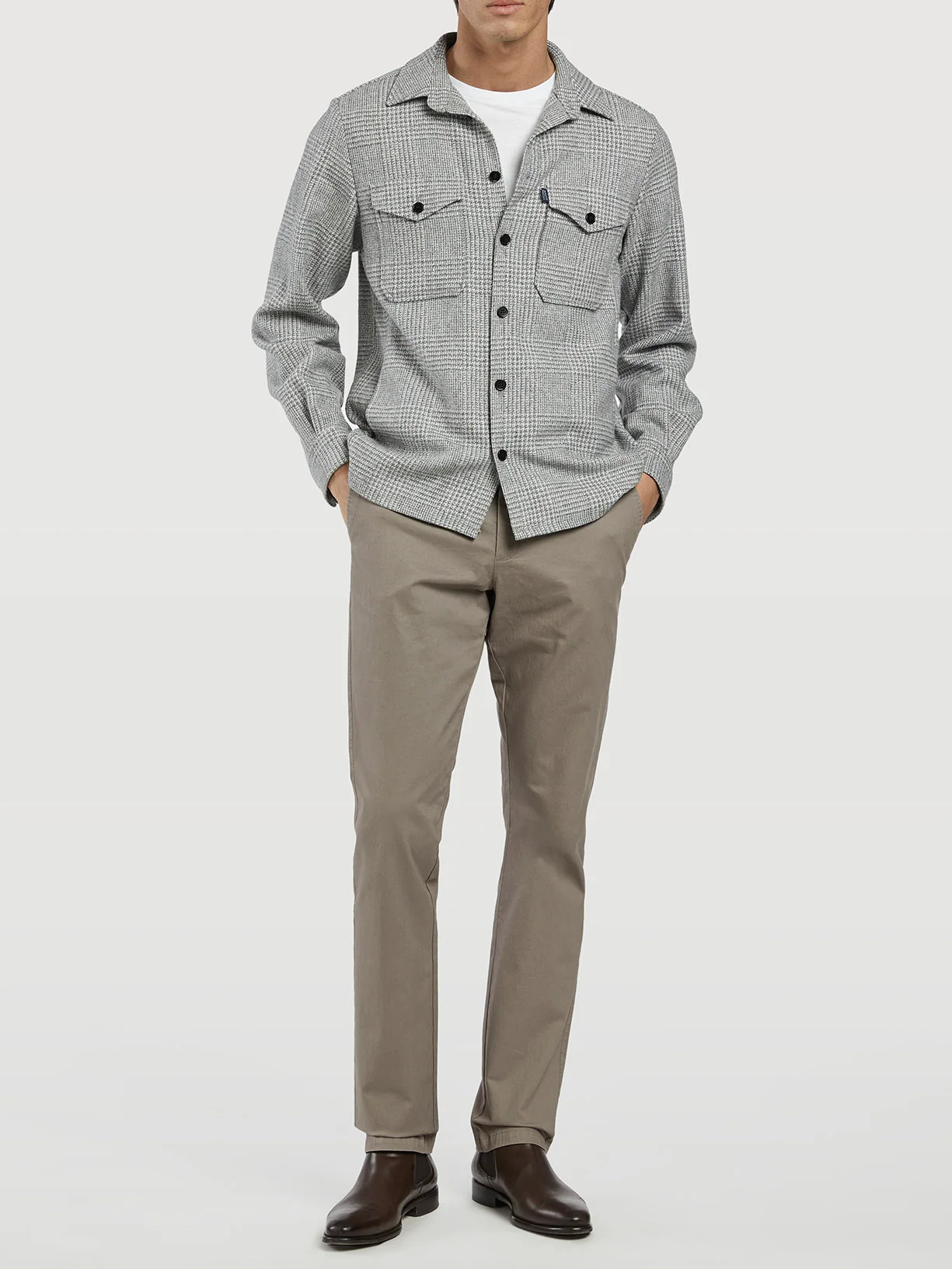 Checked vershirt