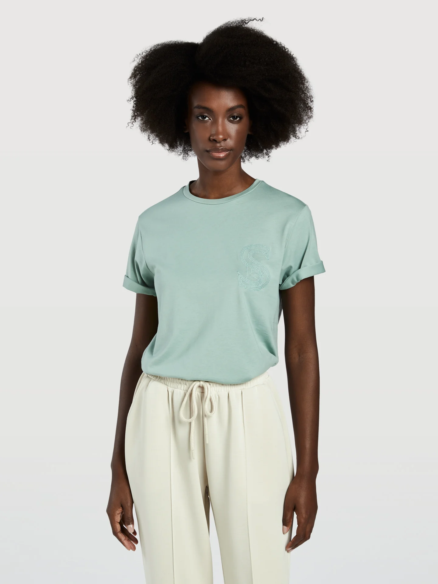 Chest Embroidery T-Shirt