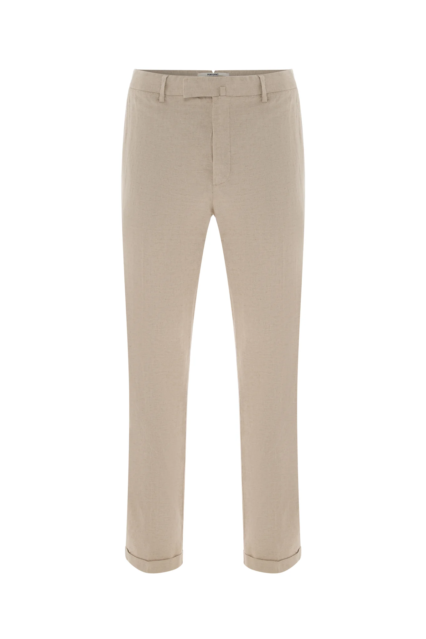 Comfort linen chino trousers