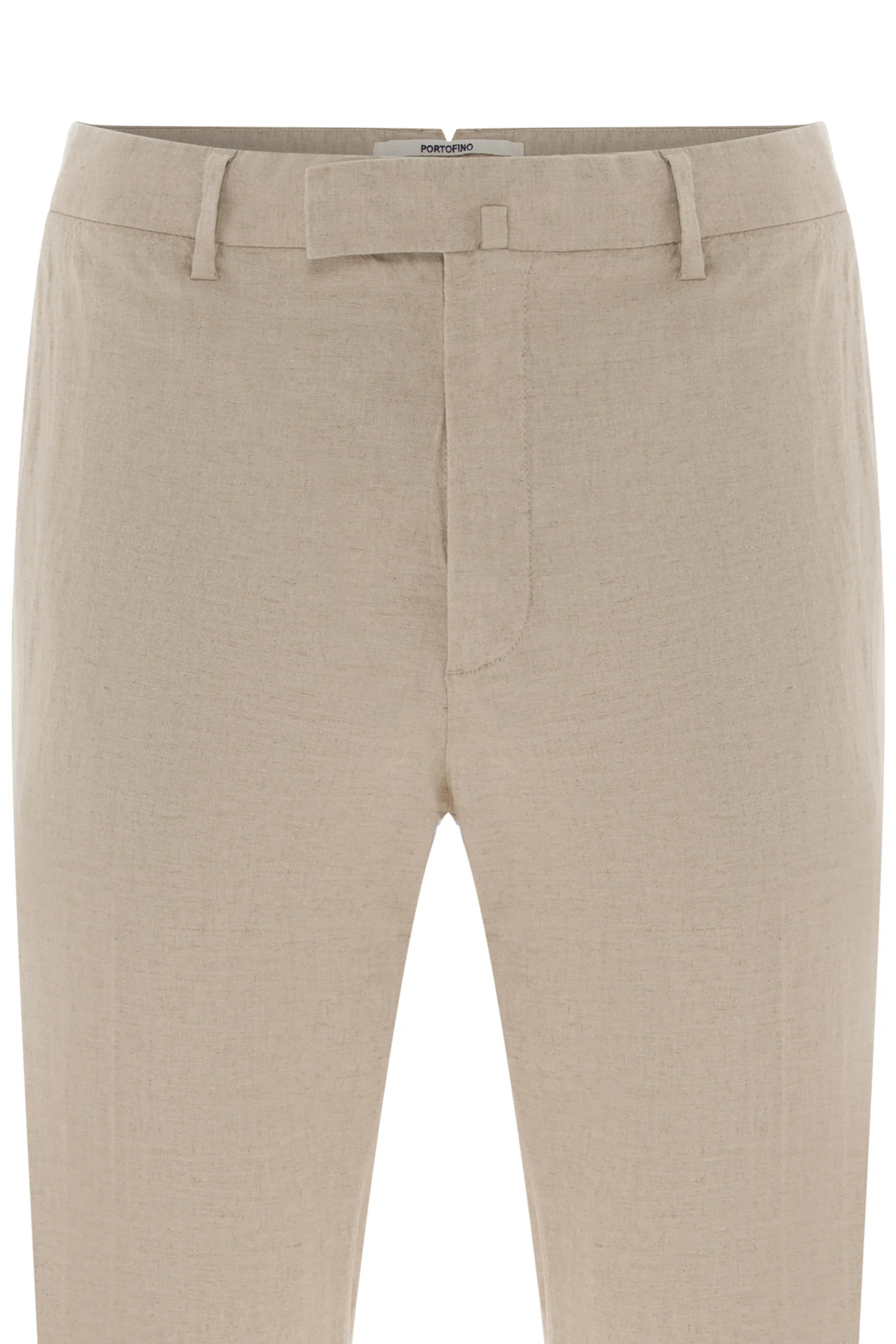 Comfort linen chino trousers - Image 3