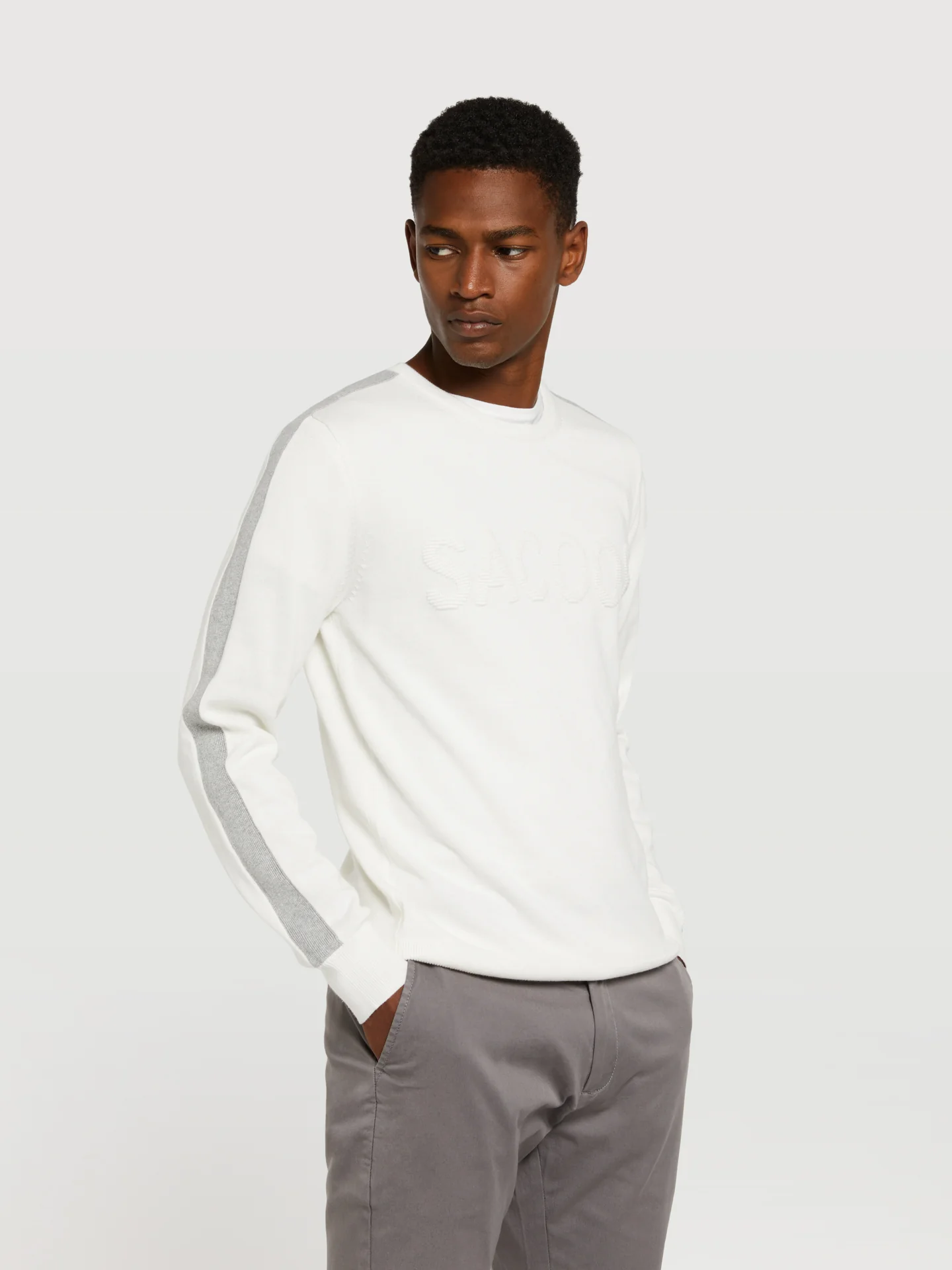 Crew neck branding sweater - Image 5