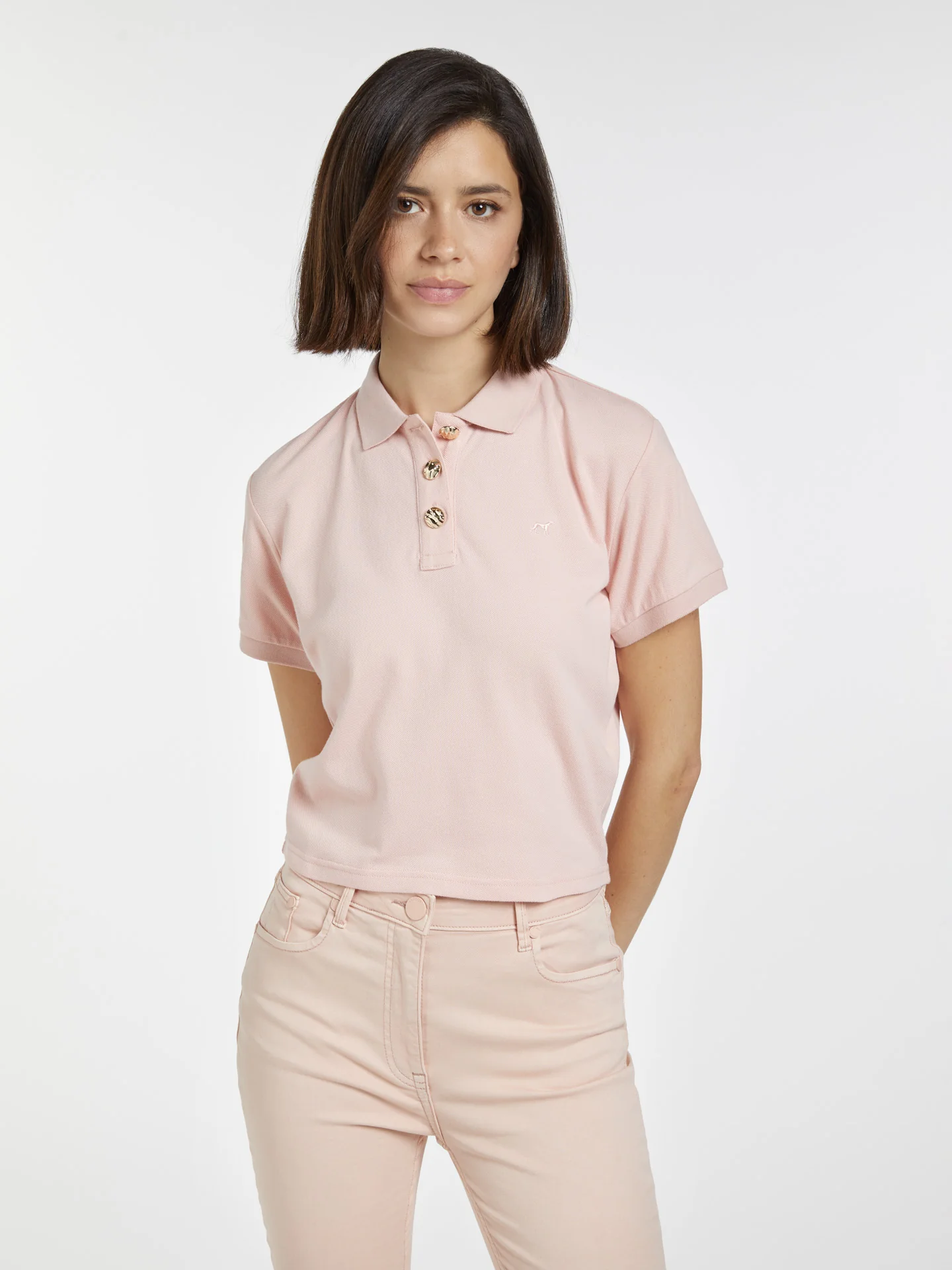 Cropped Polo Piquet - Image 2