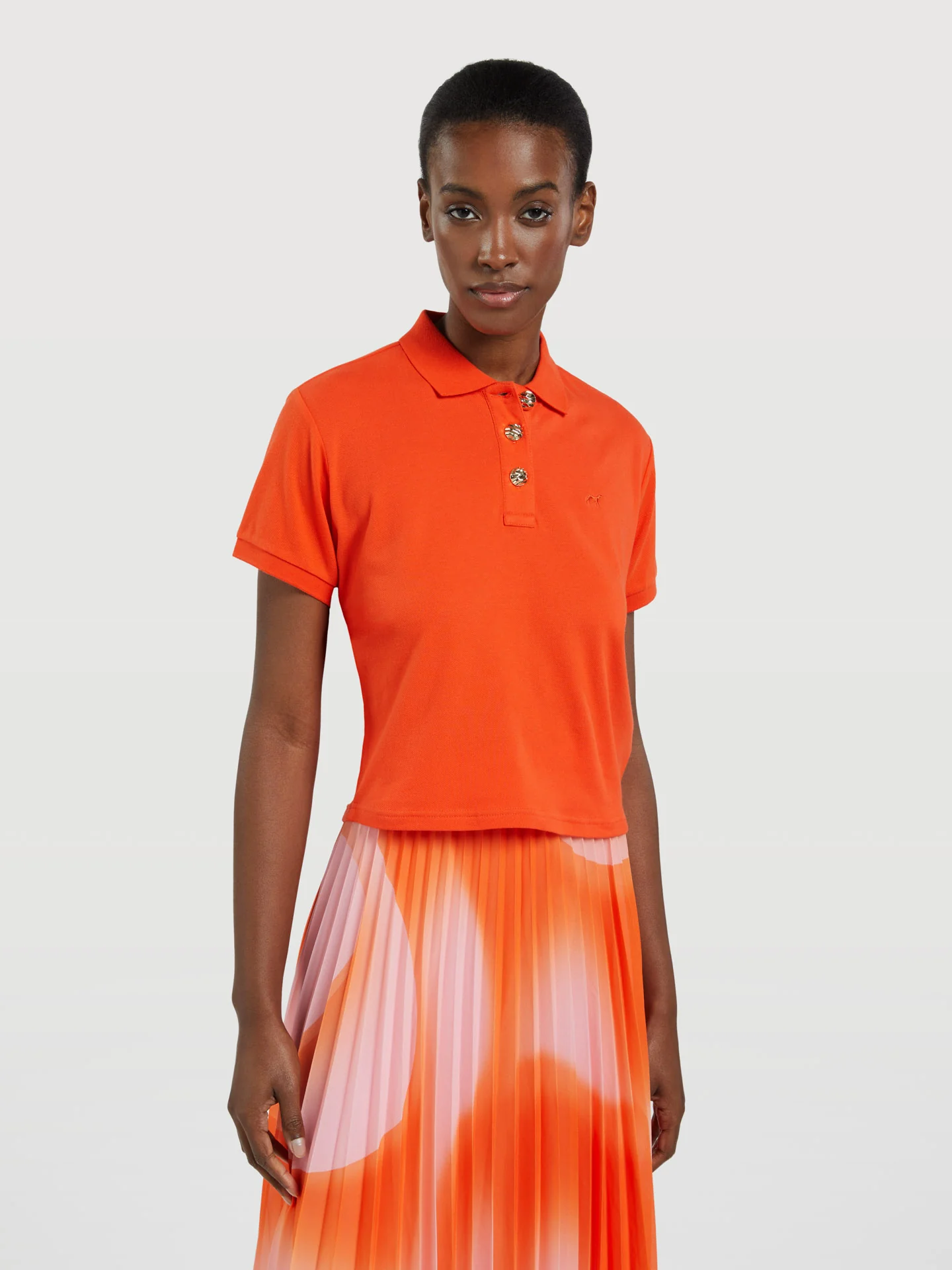 Cropped Polo Piquet - Image 4