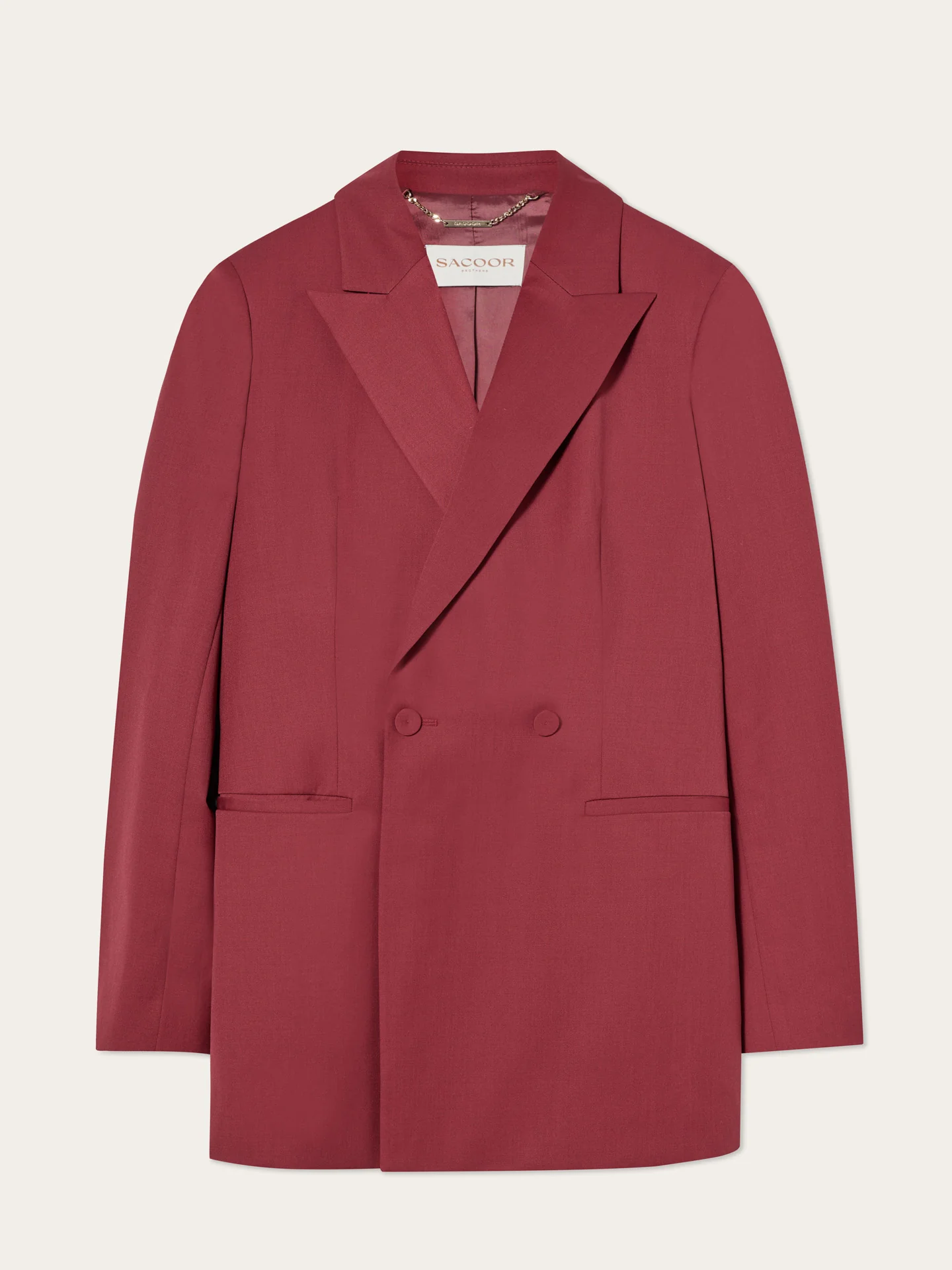 Double-Breasted Blazer In Wool Blend - Image 5