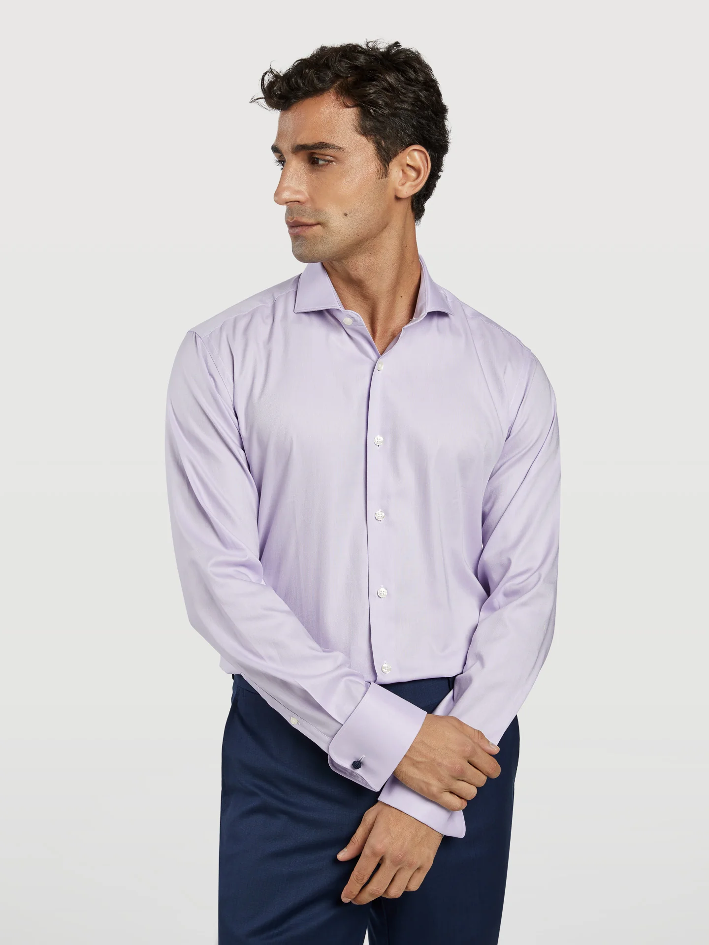 DUBLIN COLLAR SLIM FIT DOUBLE CUFF - Image 5