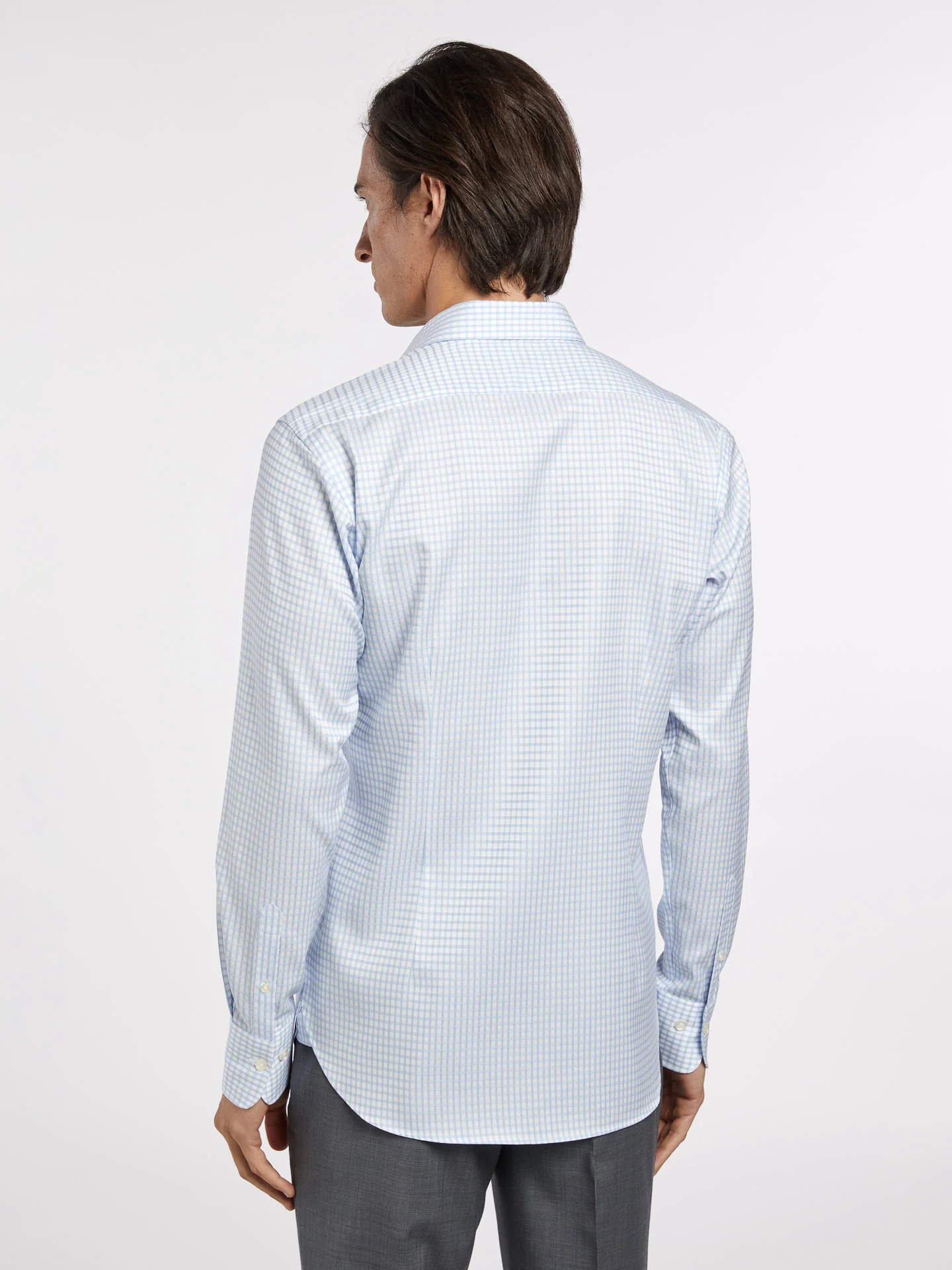 DUBLIN COLLAR SLIM FIT SINGLE CUFF.LIQUID AMONIAC FINISHING - Image 3